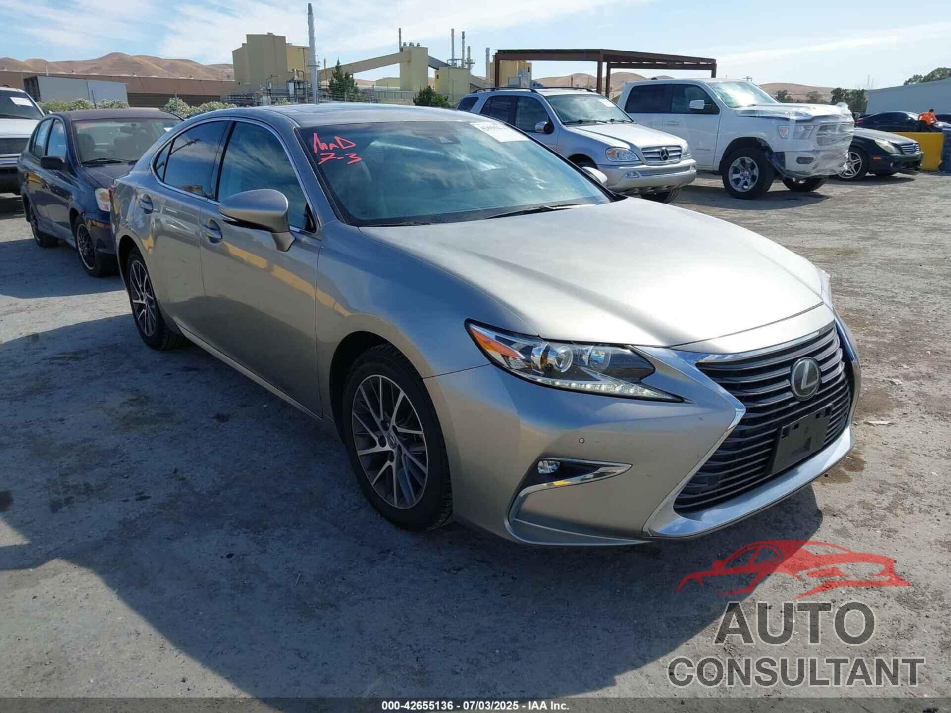 LEXUS ES 350 2017 - 58ABK1GG7HU042704