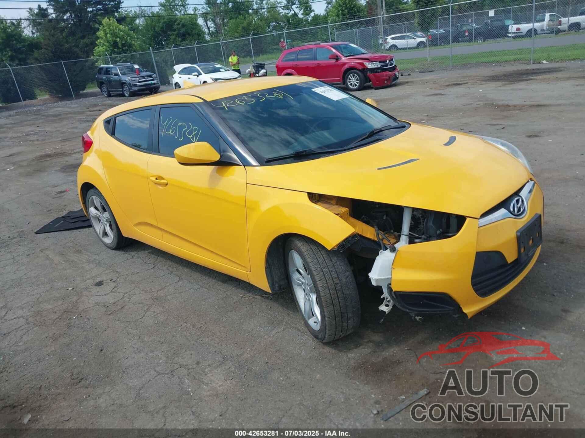 HYUNDAI VELOSTER 2014 - KMHTC6AD5EU207956