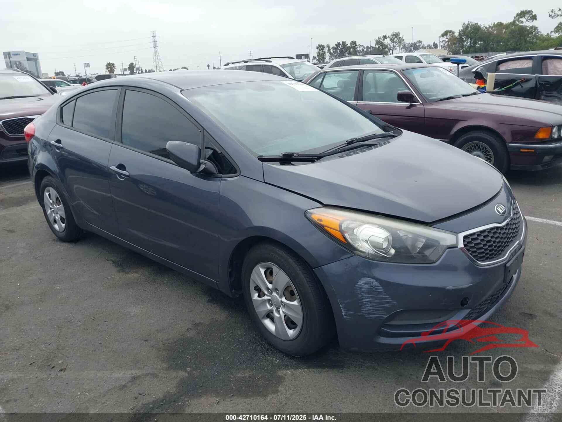 KIA FORTE 2016 - KNAFK4A60G5613910