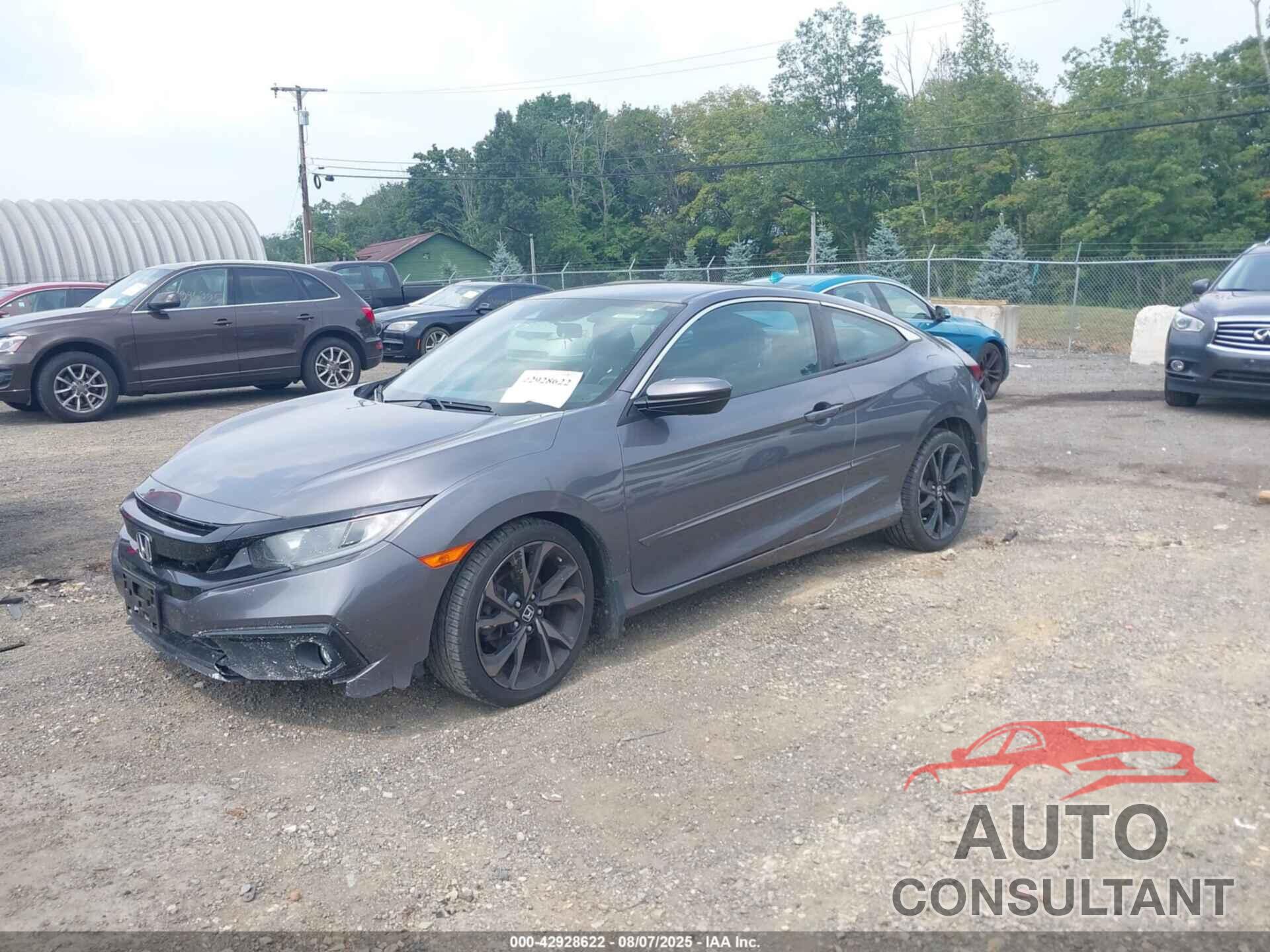 HONDA CIVIC 2019 - 2HGFC4A85KH302350