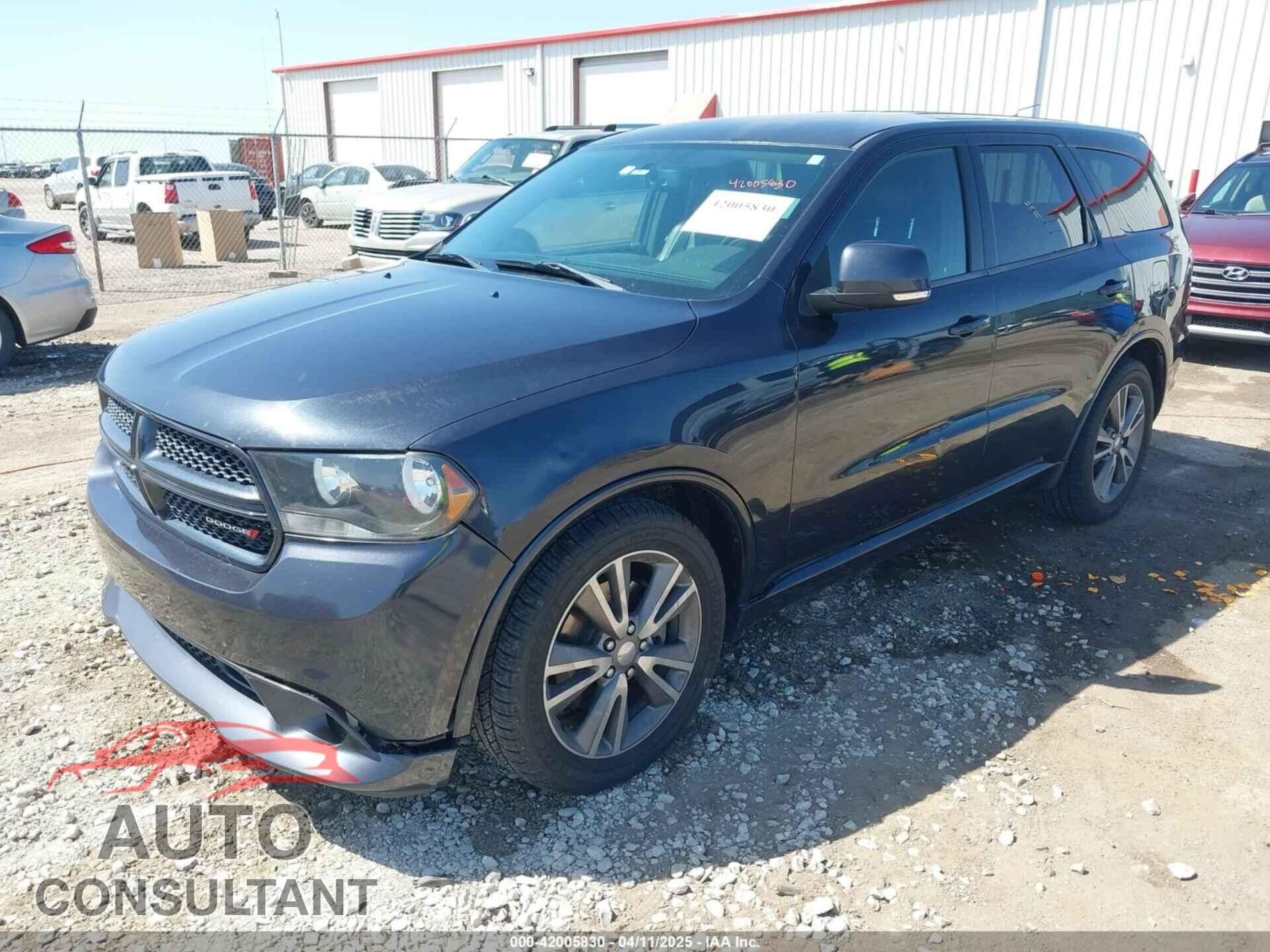DODGE DURANGO 2013 - 1C4SDHCT3DC699632