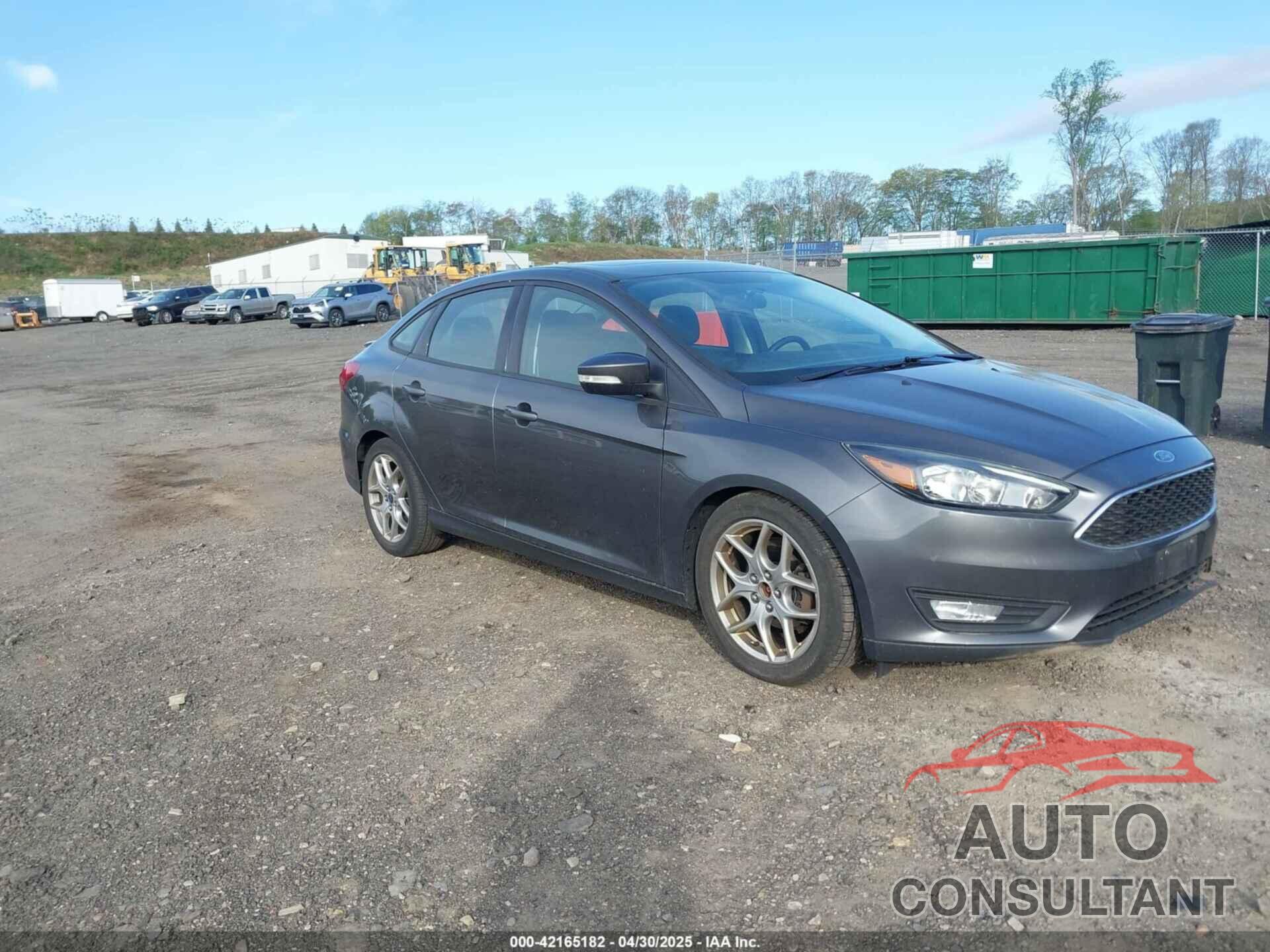 FORD FOCUS 2015 - 1FADP3F25FL251892
