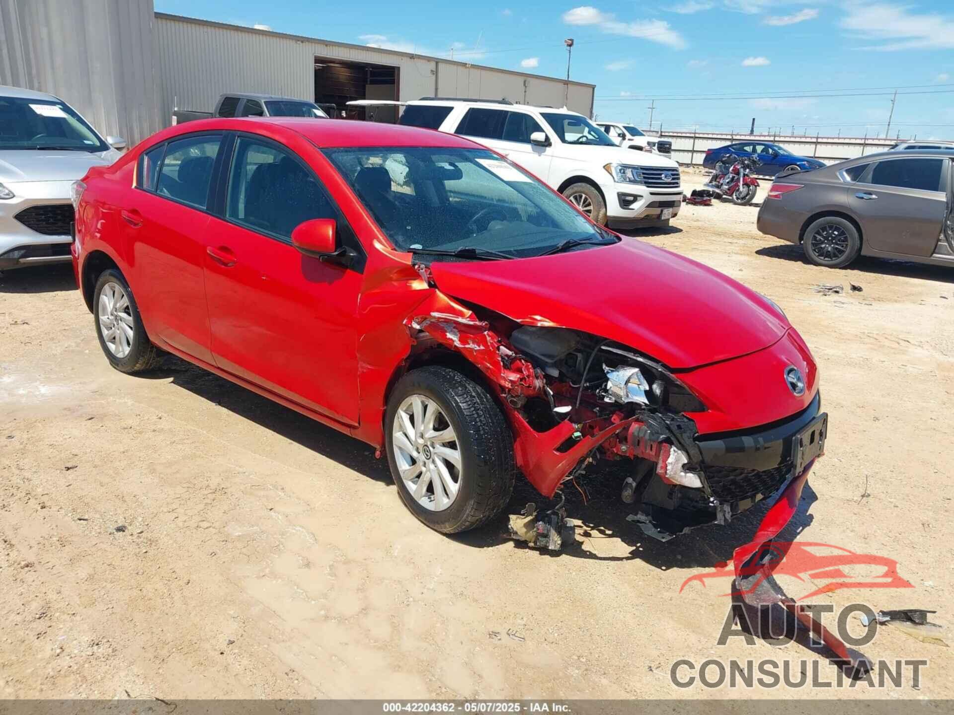 MAZDA MAZDA3 2013 - JM1BL1V71D1751300