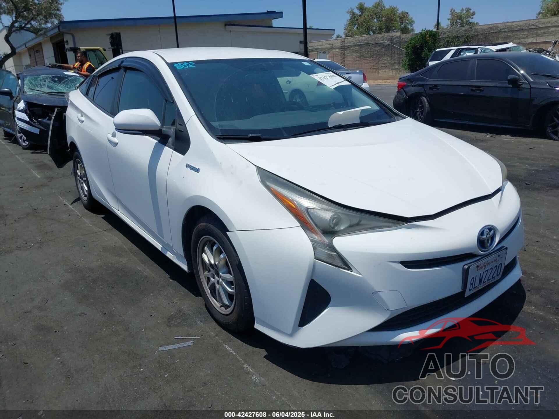 TOYOTA PRIUS 2016 - JTDKBRFU7G3518553