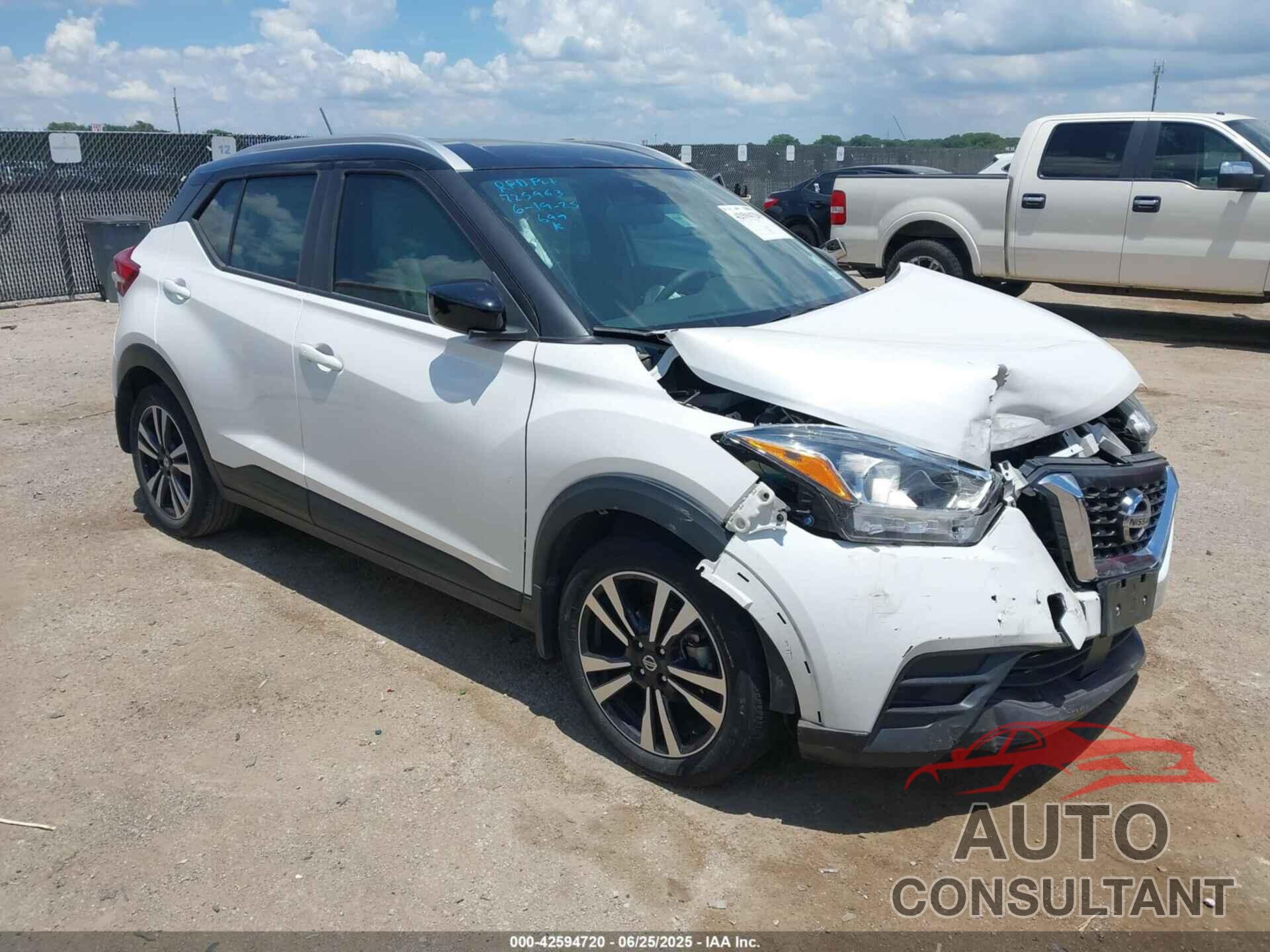 NISSAN KICKS 2020 - 3N1CP5CV5LL553542