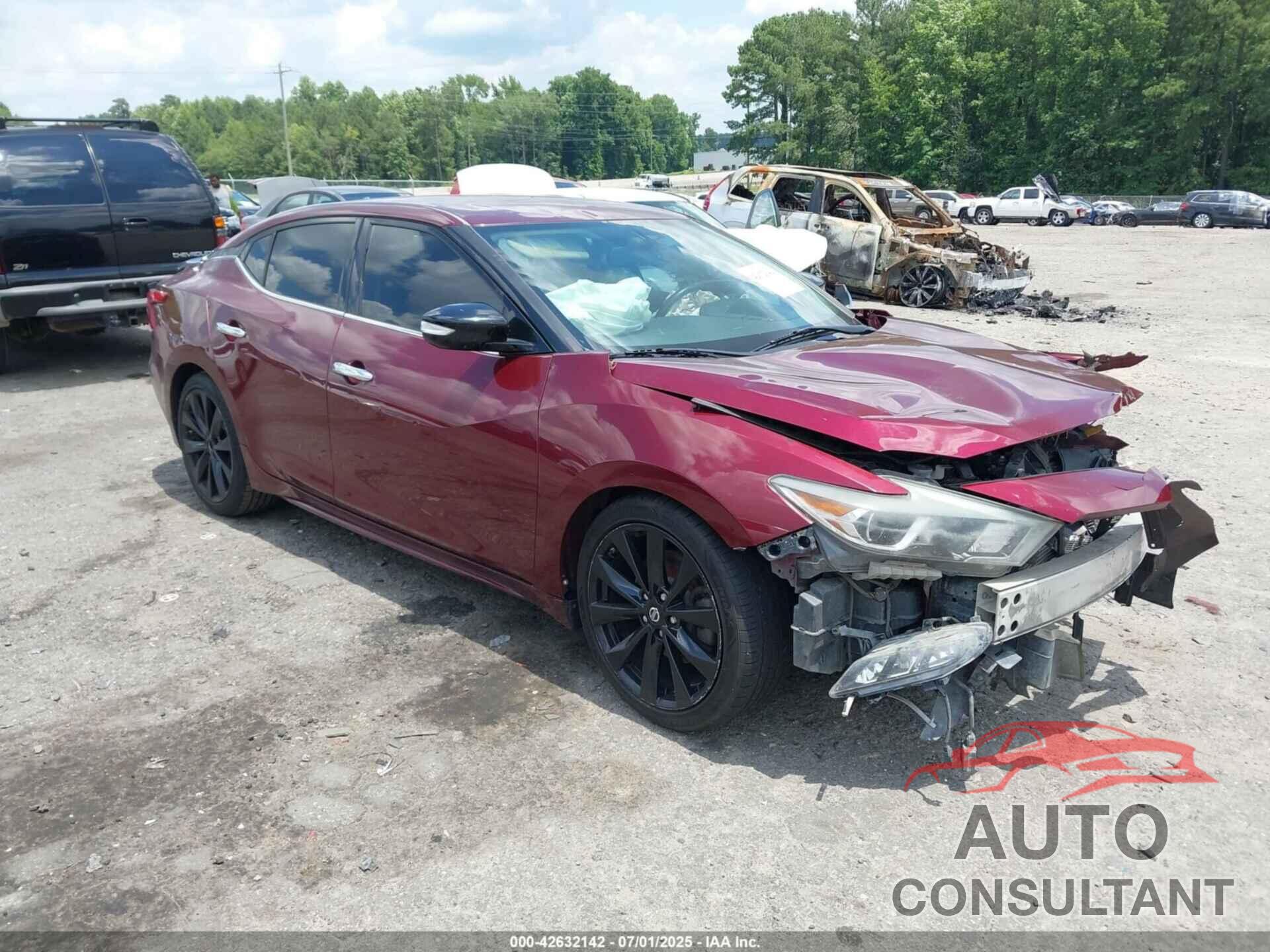 NISSAN MAXIMA 2017 - 1N4AA6AP8HC437650