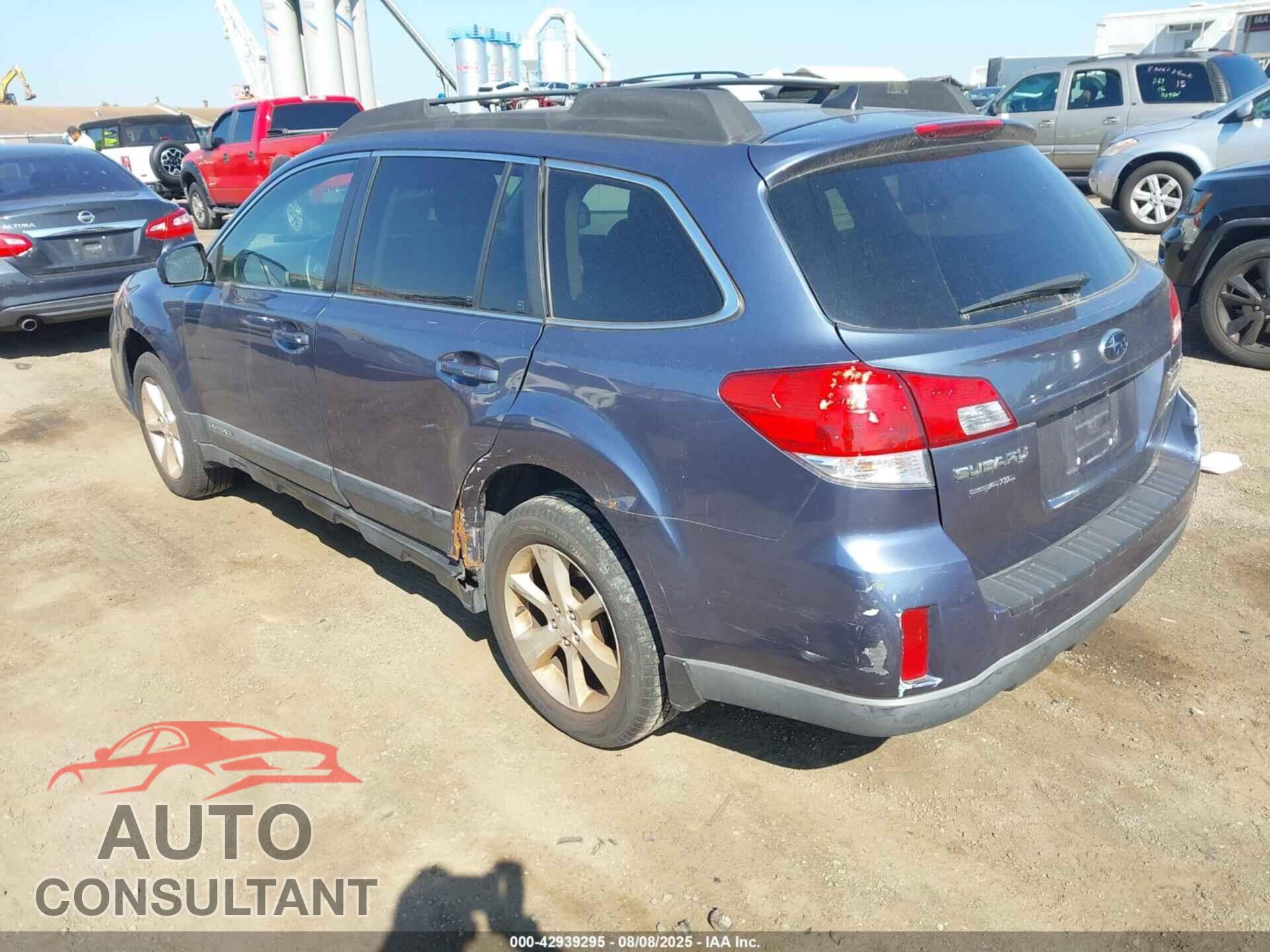 SUBARU OUTBACK 2014 - 4S4BRBLC7E3302533