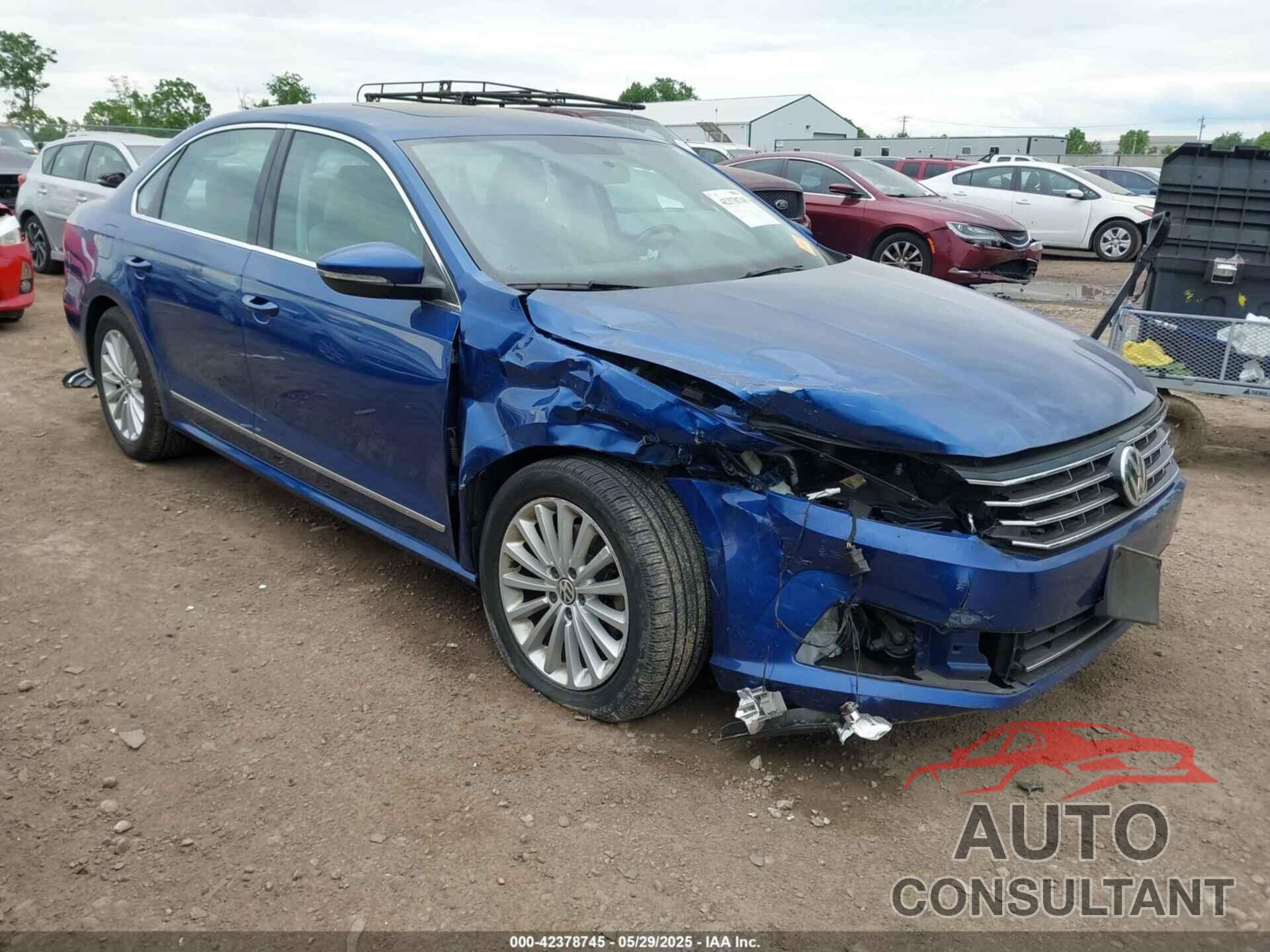 VOLKSWAGEN PASSAT 2017 - 1VWBT7A38HC052307