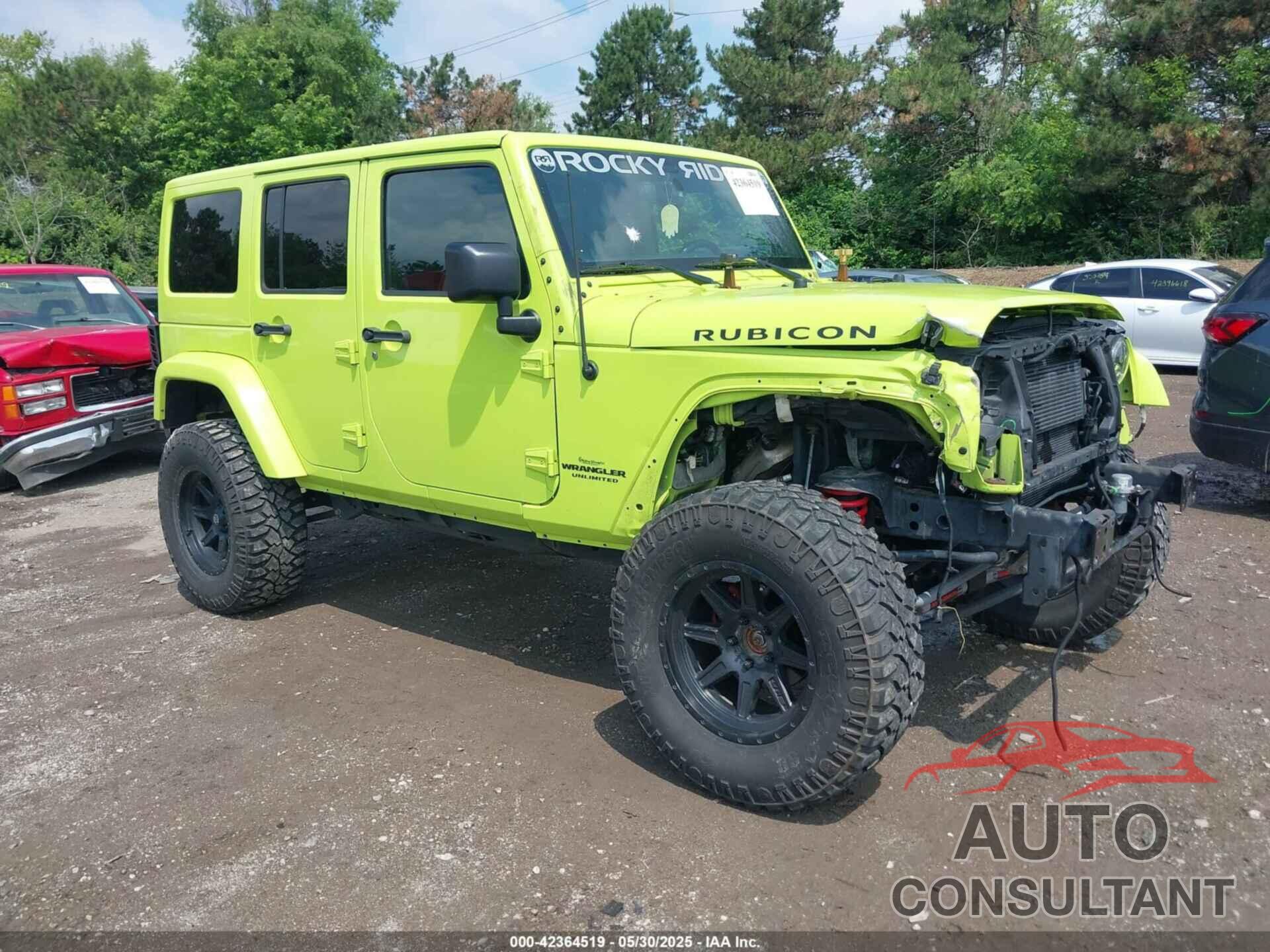 JEEP WRANGLER UNLIMITED 2016 - 1C4BJWFG4GL271763