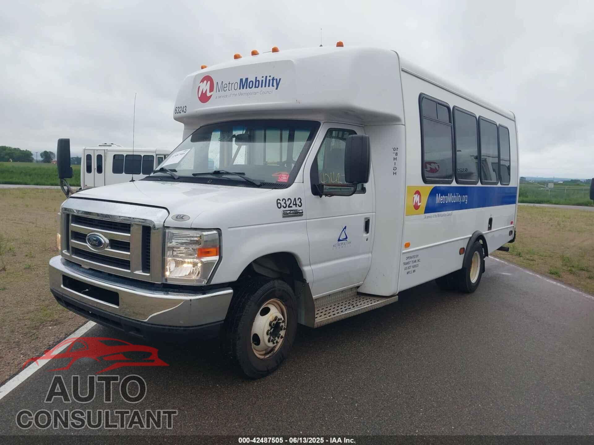 FORD E-450 CUTAWAY 2019 - 1FDFE4FS3KDC56152