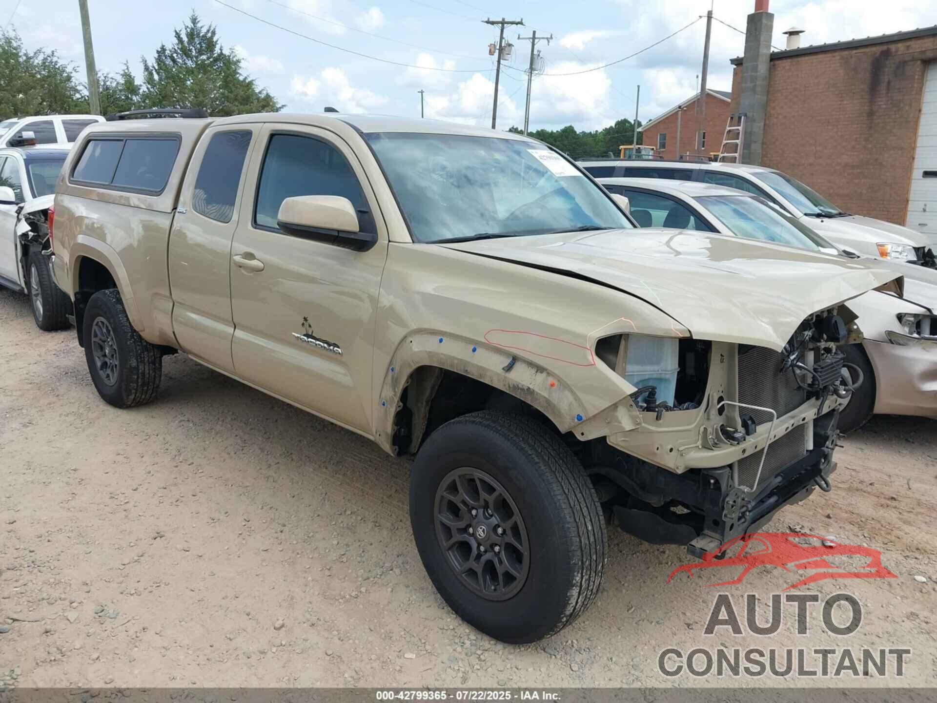 TOYOTA TACOMA 2017 - 5TFSZ5AN8HX056485