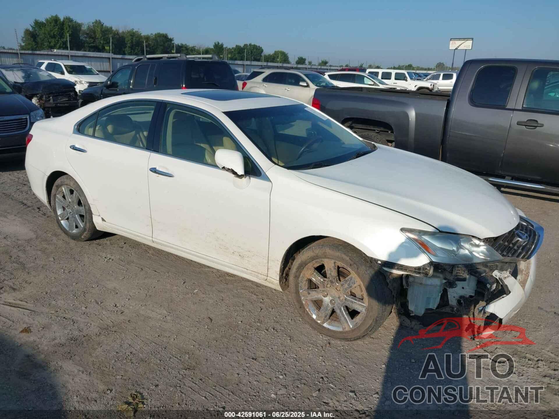 LEXUS ES 2009 - JTHBJ46GX92322579