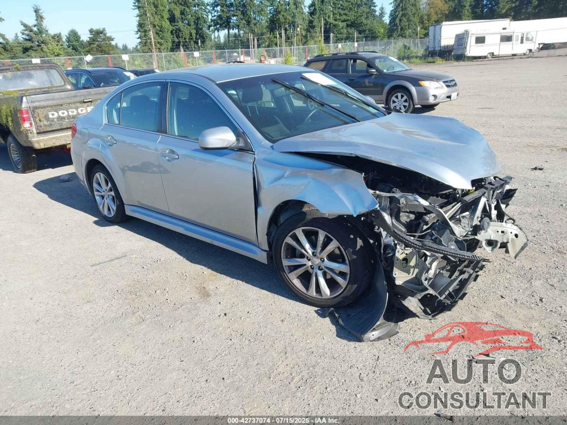 SUBARU LEGACY 2014 - 4S3BMBC67E3021426