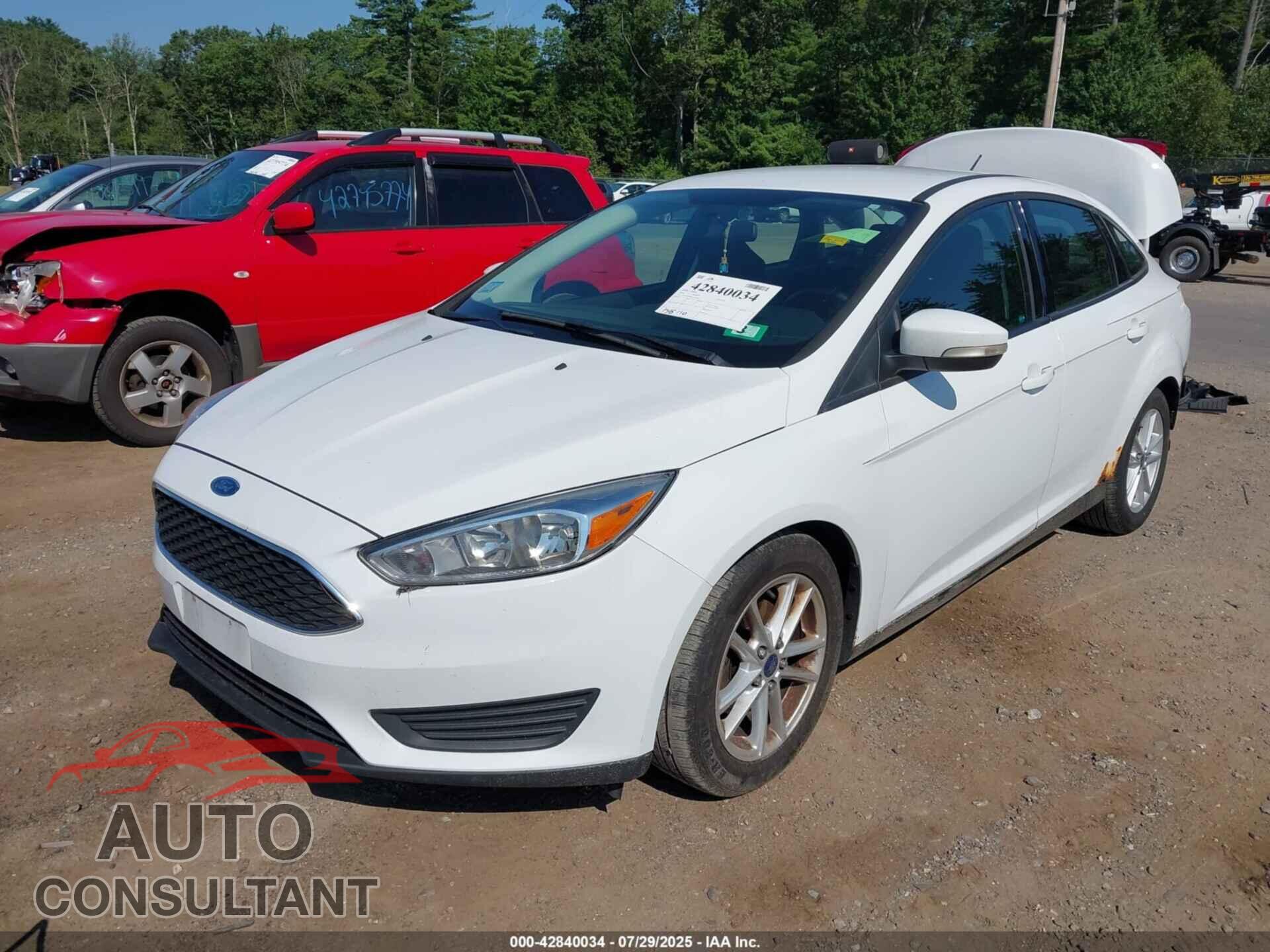 FORD FOCUS 2016 - 1FADP3F20GL375568