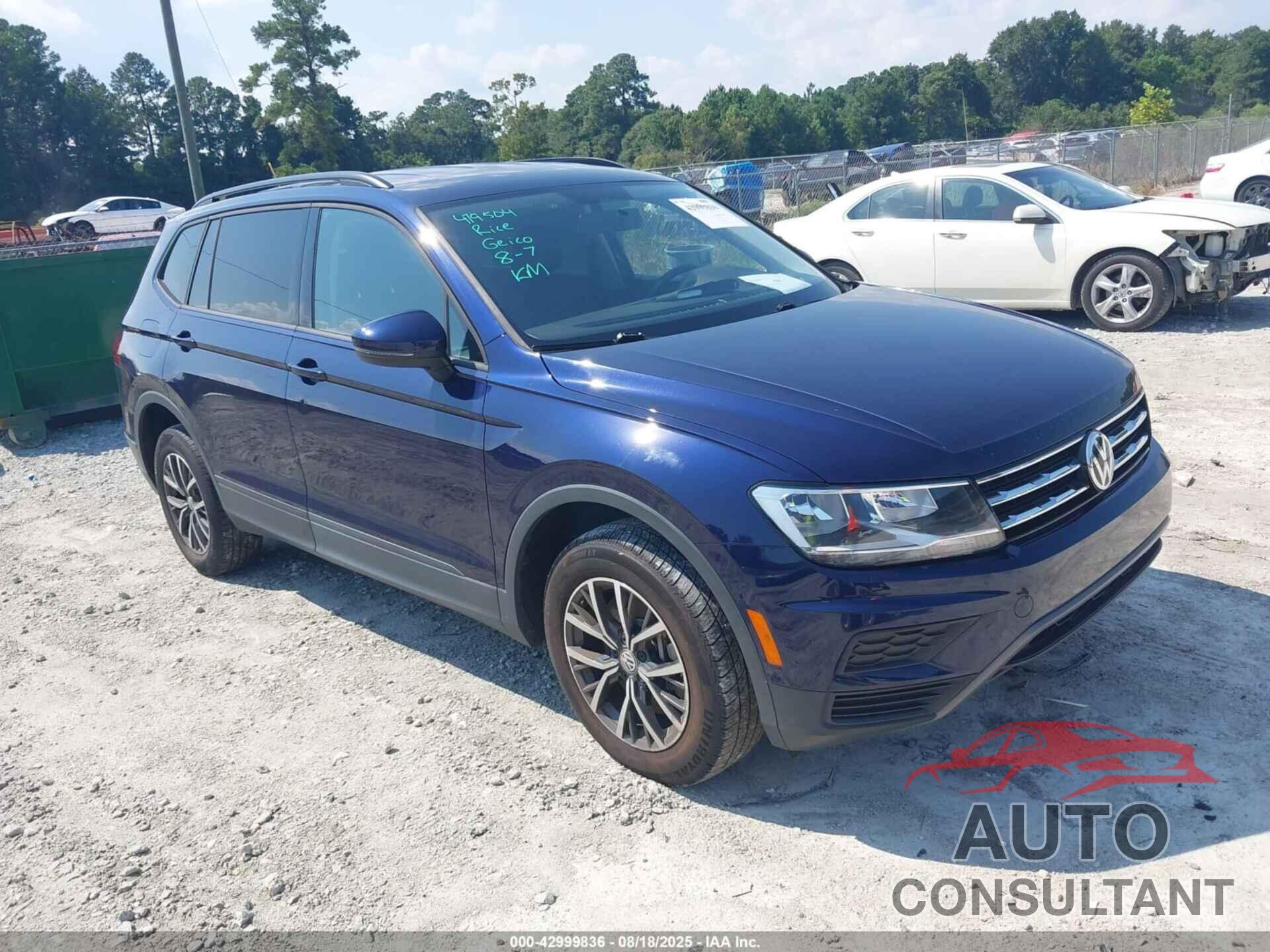 VOLKSWAGEN TIGUAN 2021 - 3VV1B7AX0MM142274