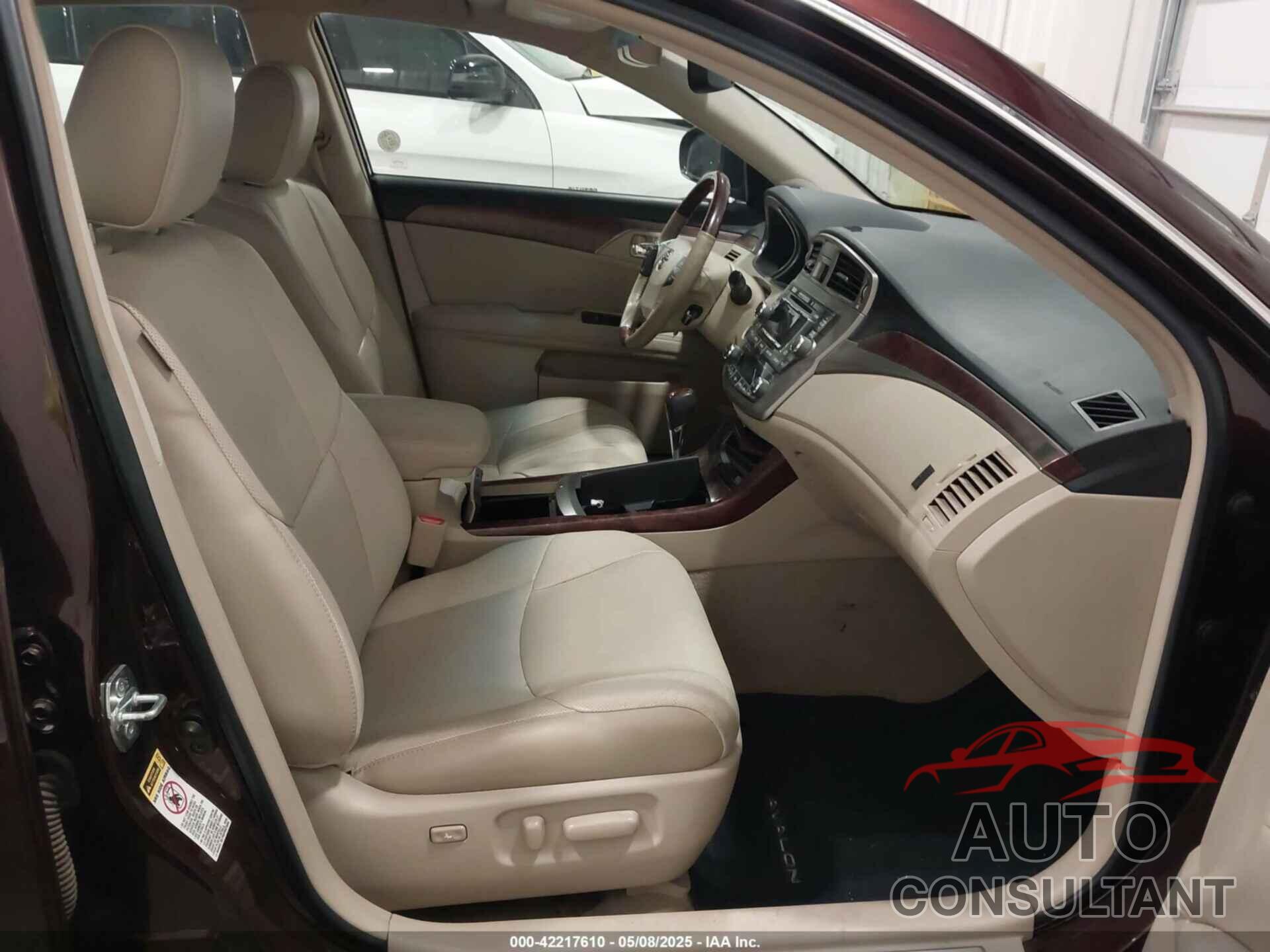 TOYOTA AVALON 2011 - 4T1BK3DB5BU429805