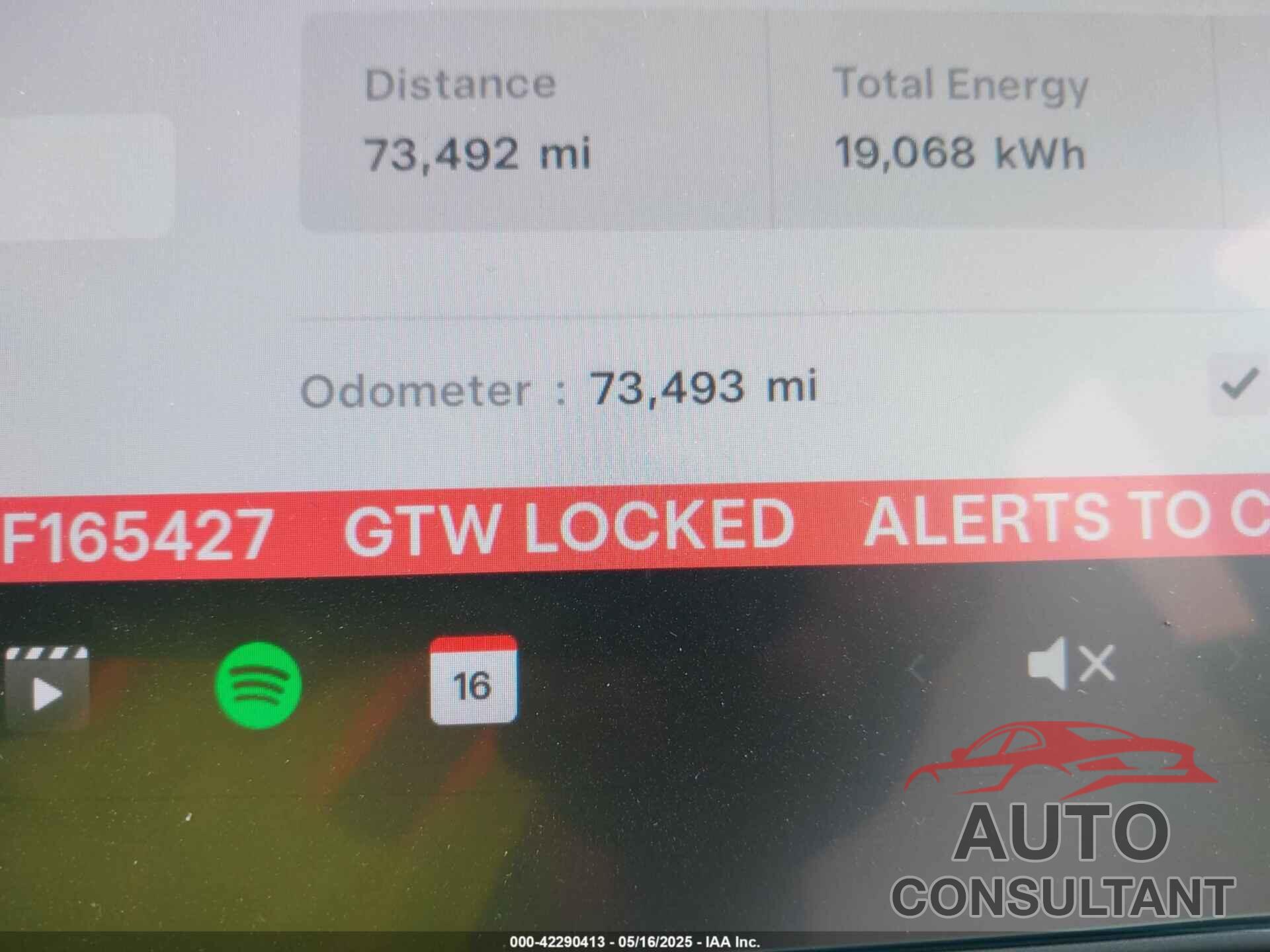 TESLA MODEL 3 2022 - 5YJ3E1EB4NF165427