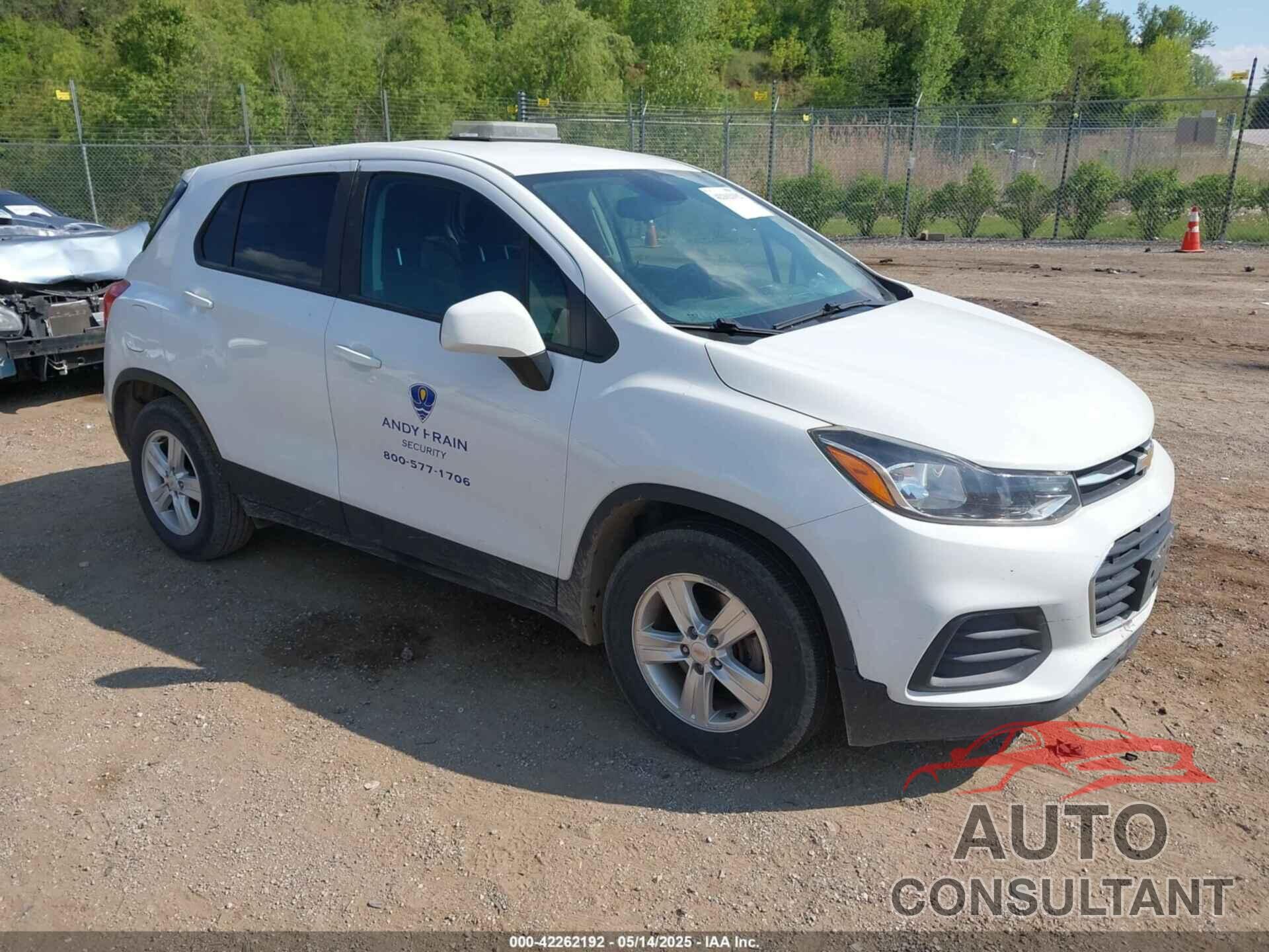 CHEVROLET TRAX 2020 - KL7CJKSB5LB041685