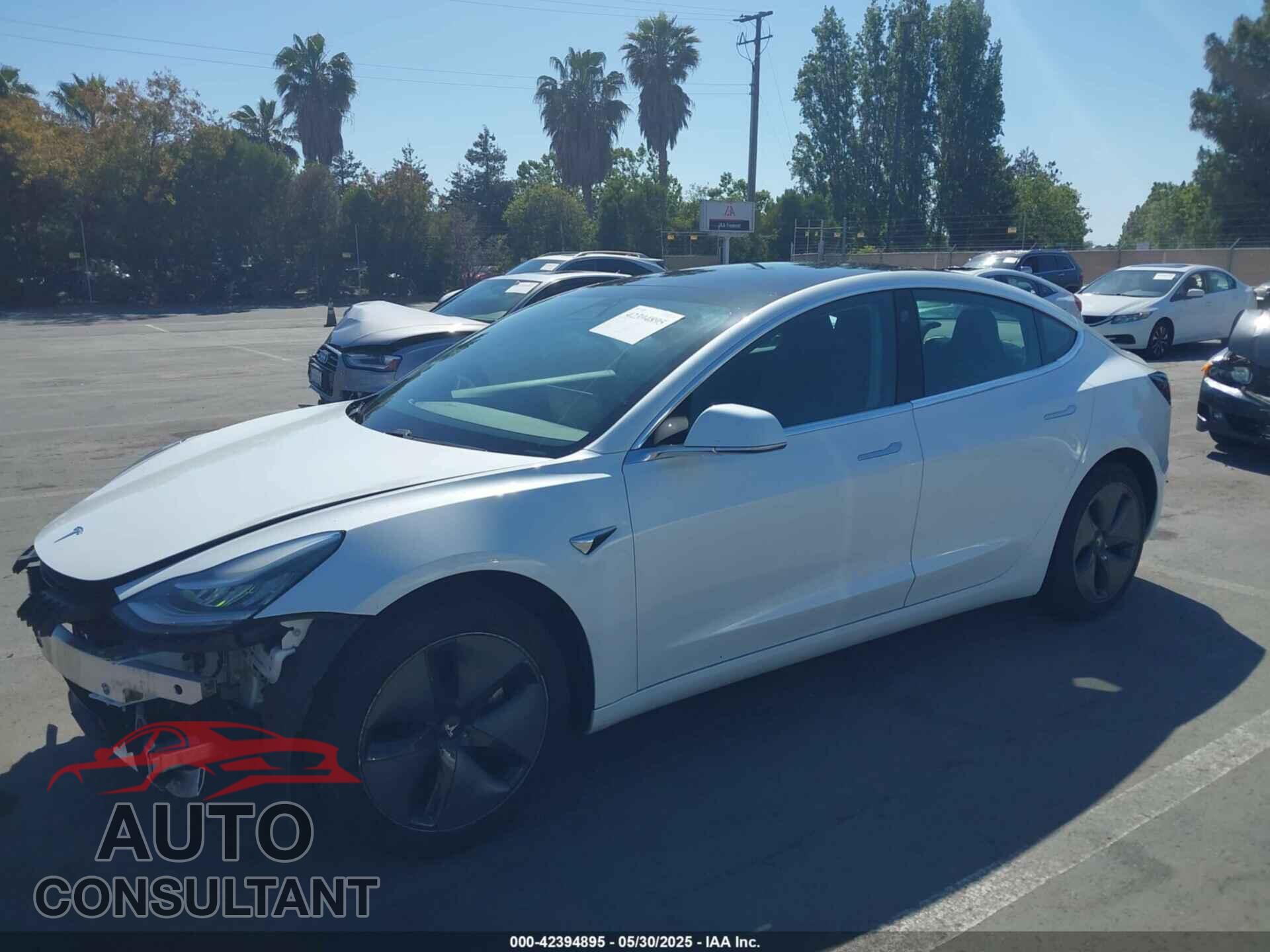 TESLA MODEL 3 2019 - 5YJ3E1EA0KF485346