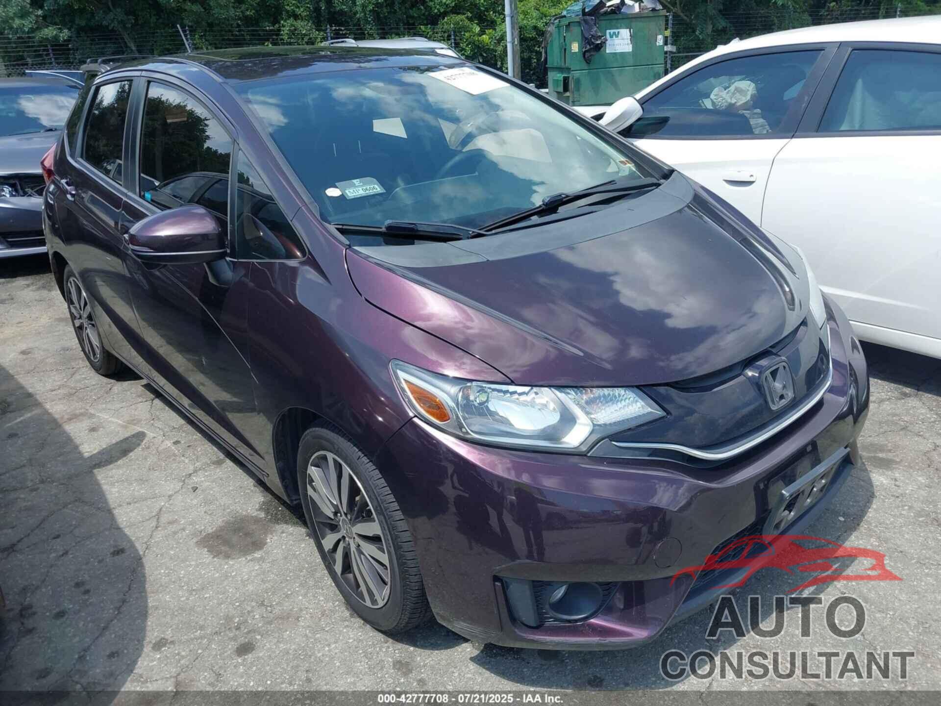 HONDA FIT 2015 - 3HGGK5H86FM769951