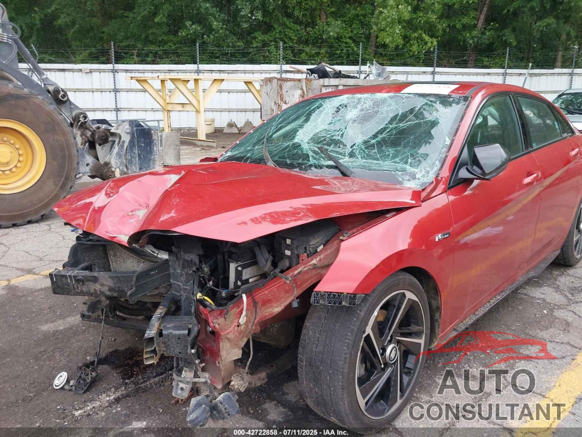 HYUNDAI ELANTRA 2021 - KMHLR4AF5MU175383