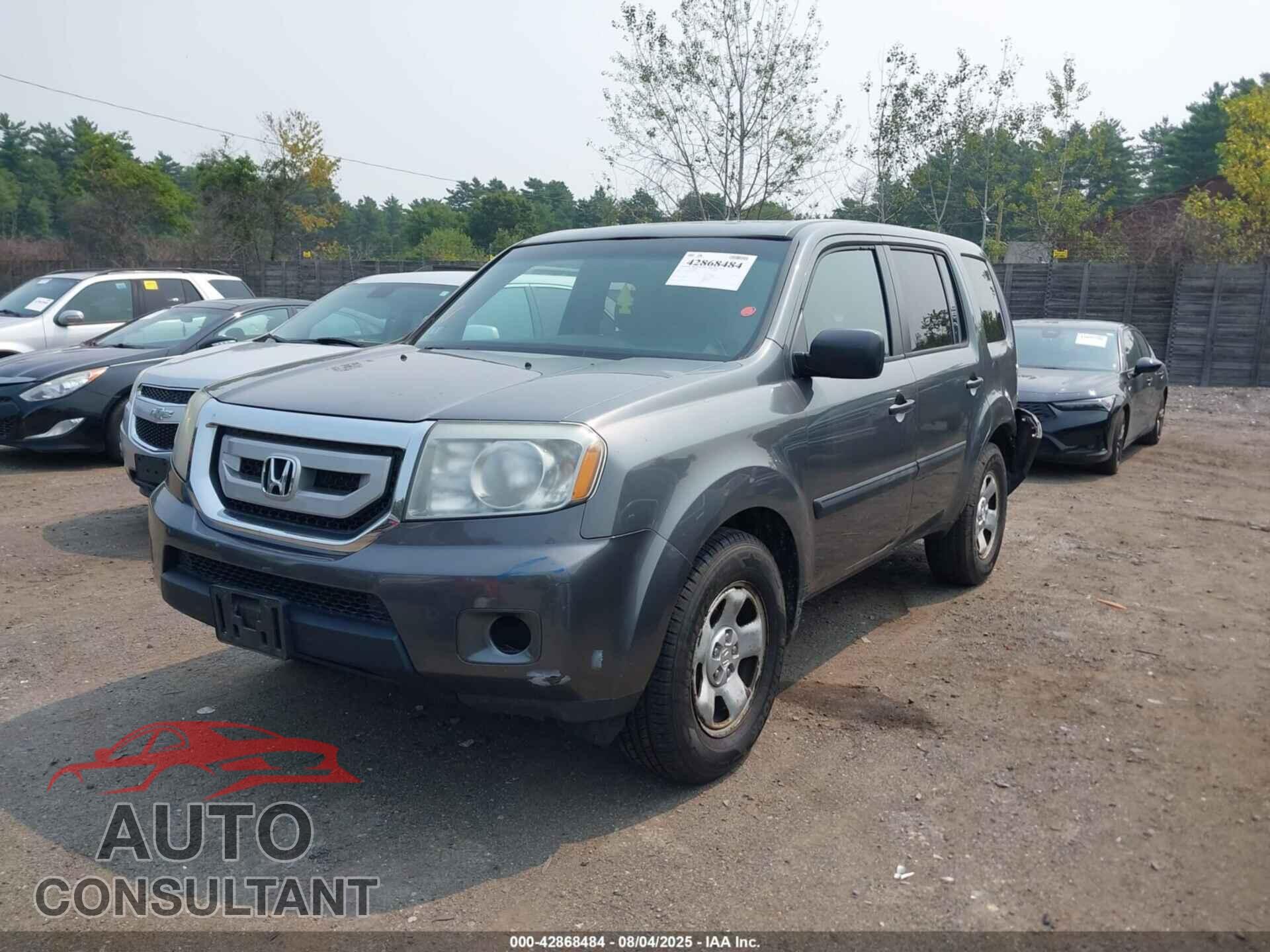 HONDA PILOT 2011 - 5FNYF4H22BB006904
