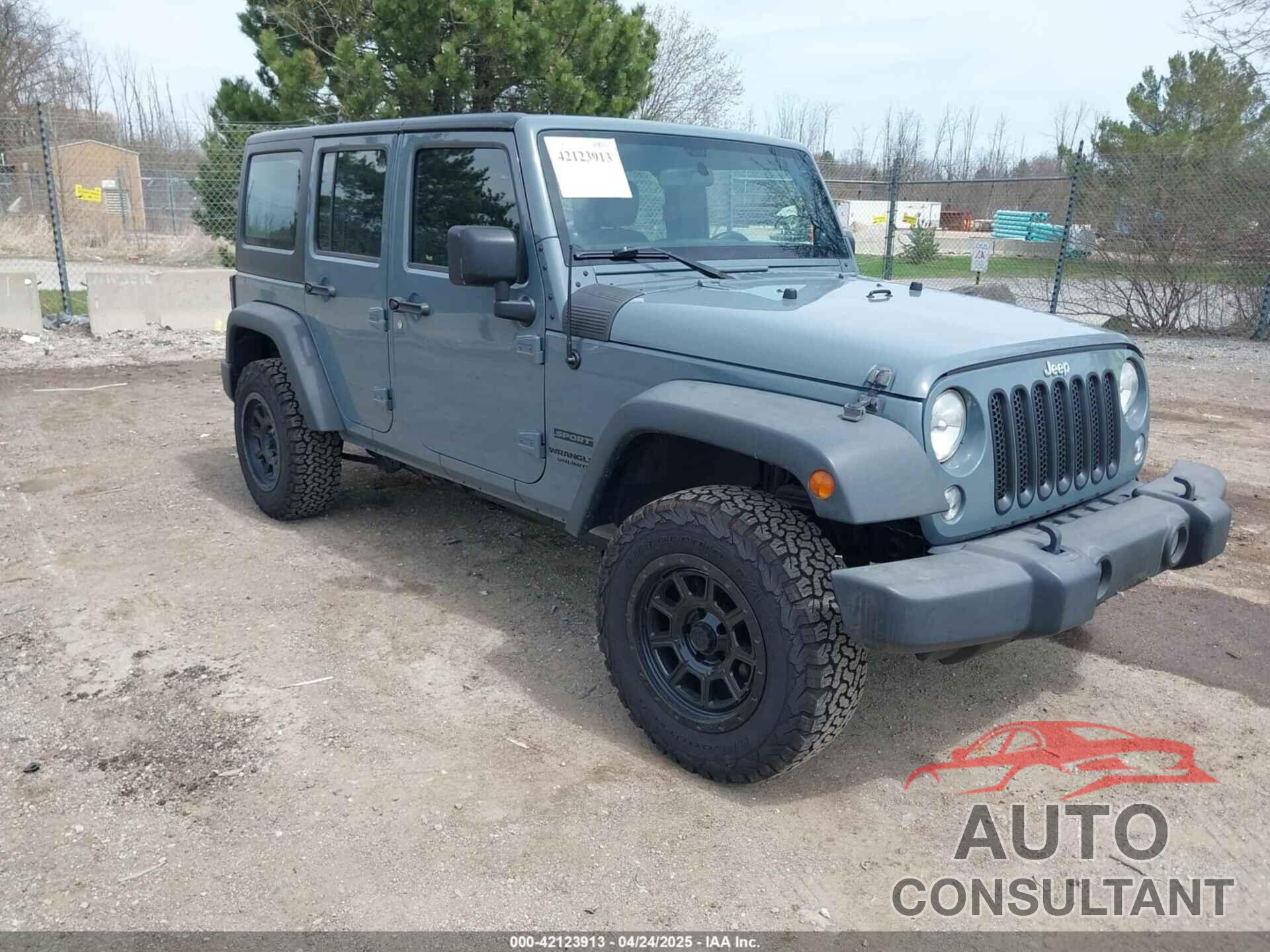 JEEP WRANGLER UNLIMITED 2014 - 1C4BJWDG3EL244523