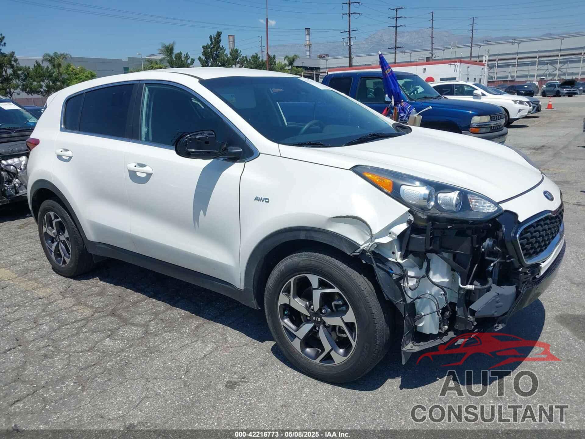 KIA SPORTAGE 2022 - KNDPMCAC8N7001988