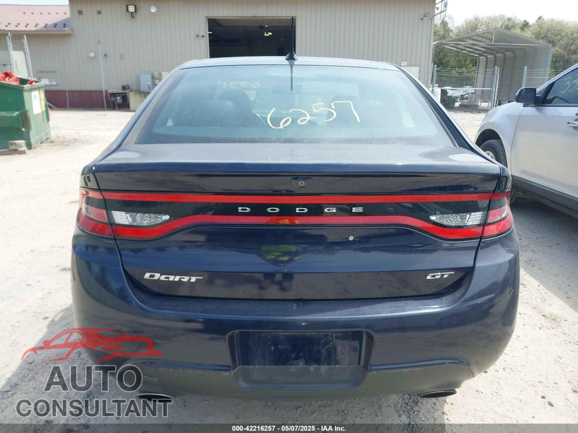 DODGE DART 2015 - 1C3CDFEB1FD142085