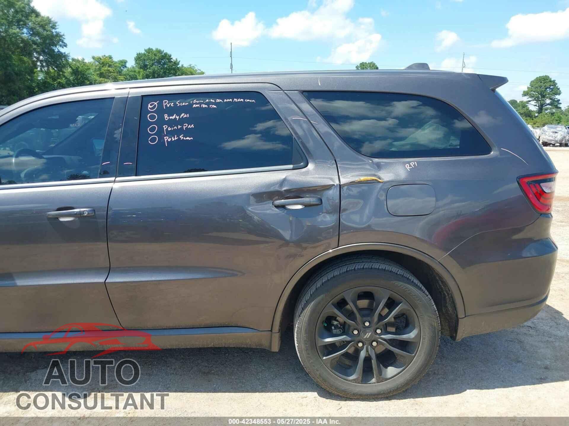 DODGE DURANGO 2021 - 1C4RDHDG6MC803529