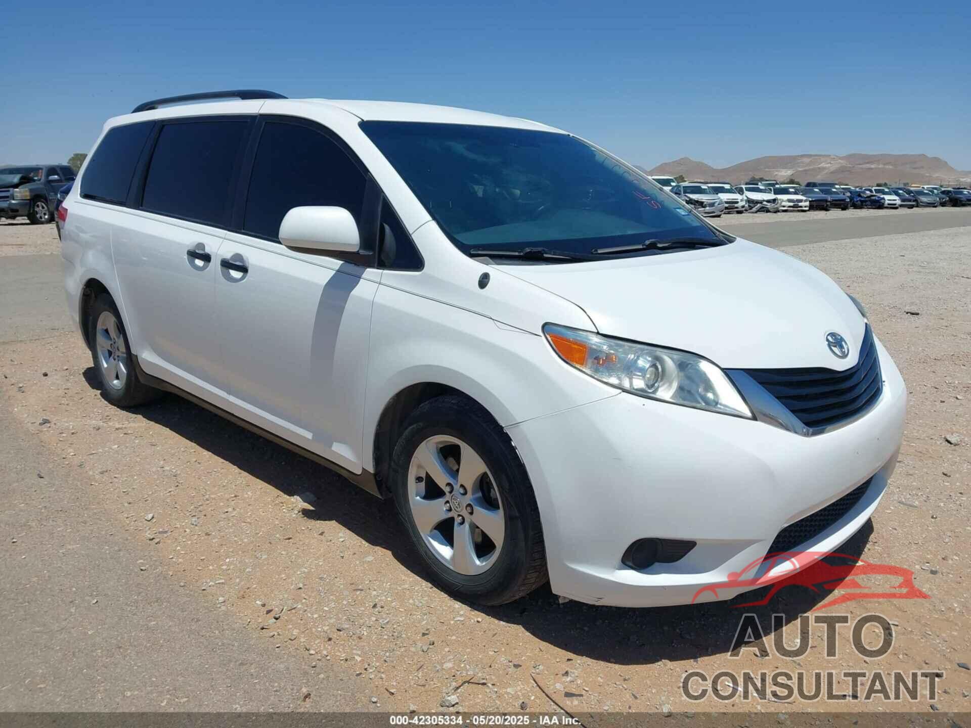 TOYOTA SIENNA 2014 - 5TDKK3DC2ES461181