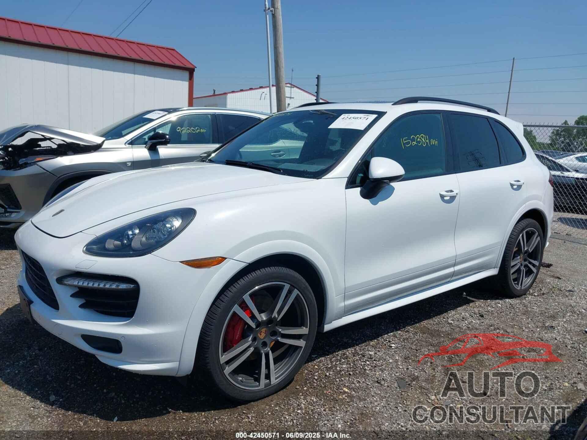 PORSCHE CAYENNE 2013 - WP1AD2A29DLA78798