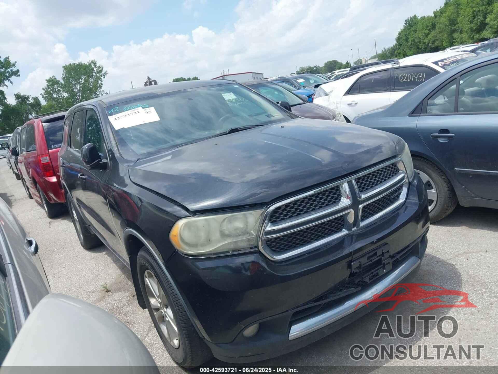 DODGE DURANGO 2011 - 1D4RE2GG3BC684781