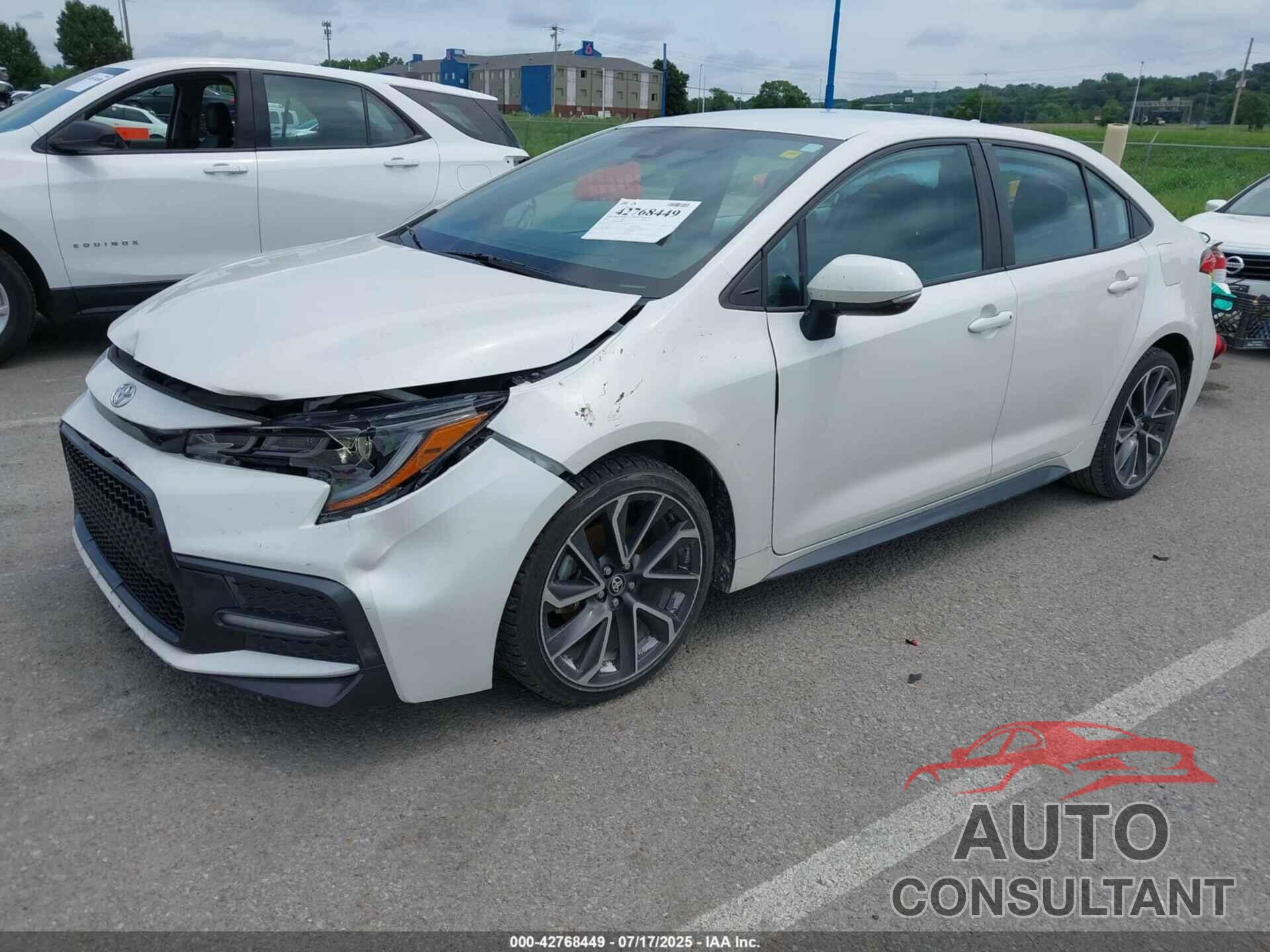 TOYOTA COROLLA 2020 - 5YFS4RCE6LP007795