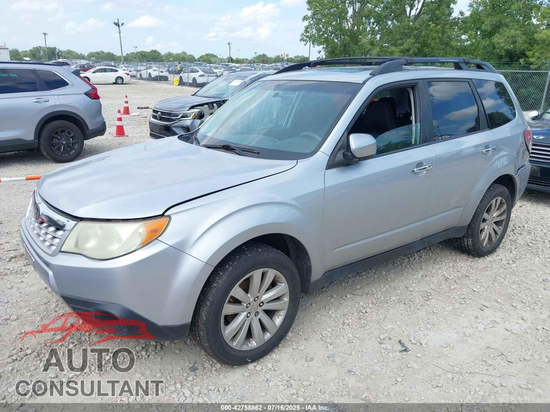 SUBARU FORESTER 2012 - JF2SHBDC6CH402002