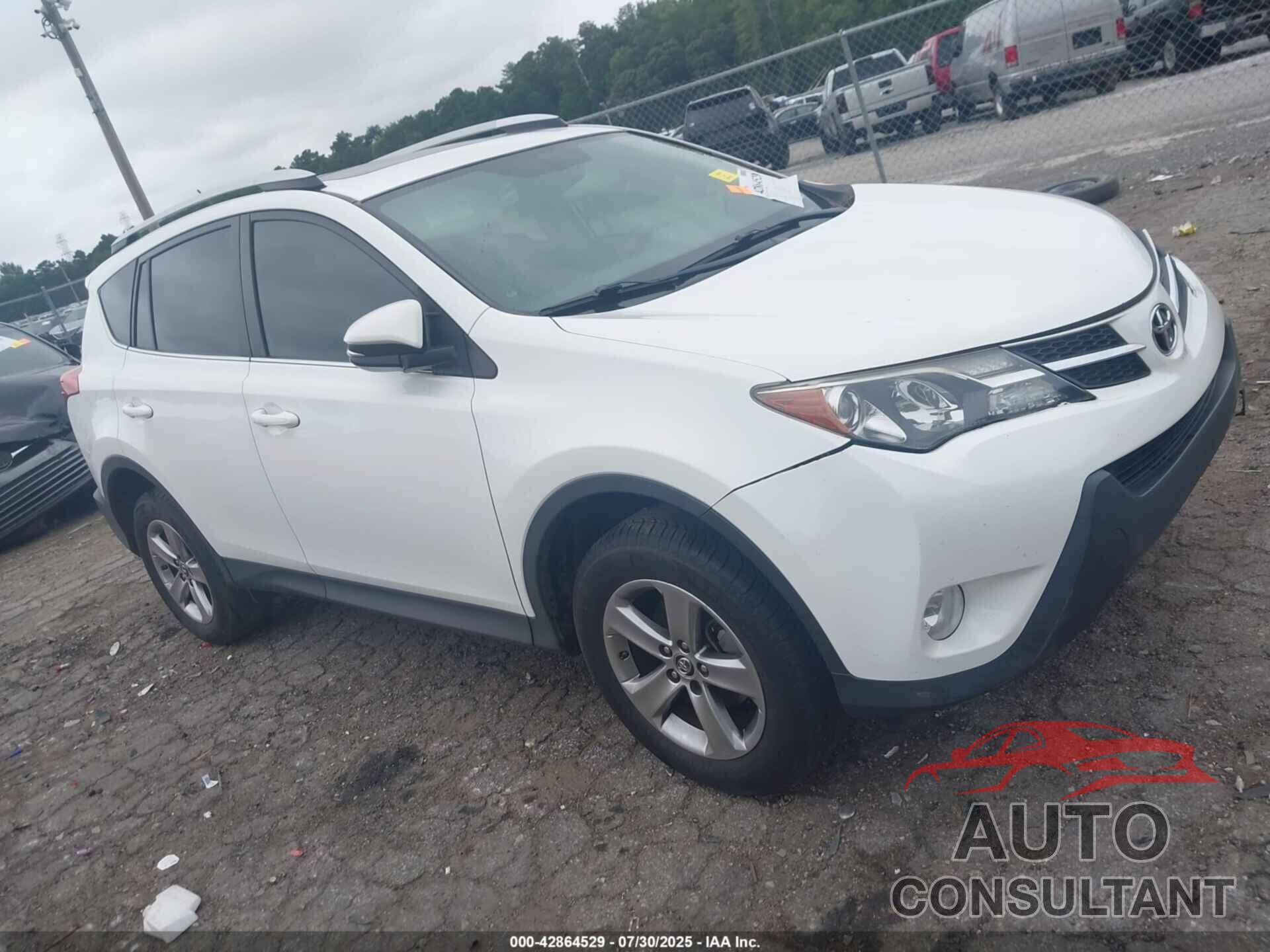 TOYOTA RAV4 2015 - 2T3WFREV2FW138001
