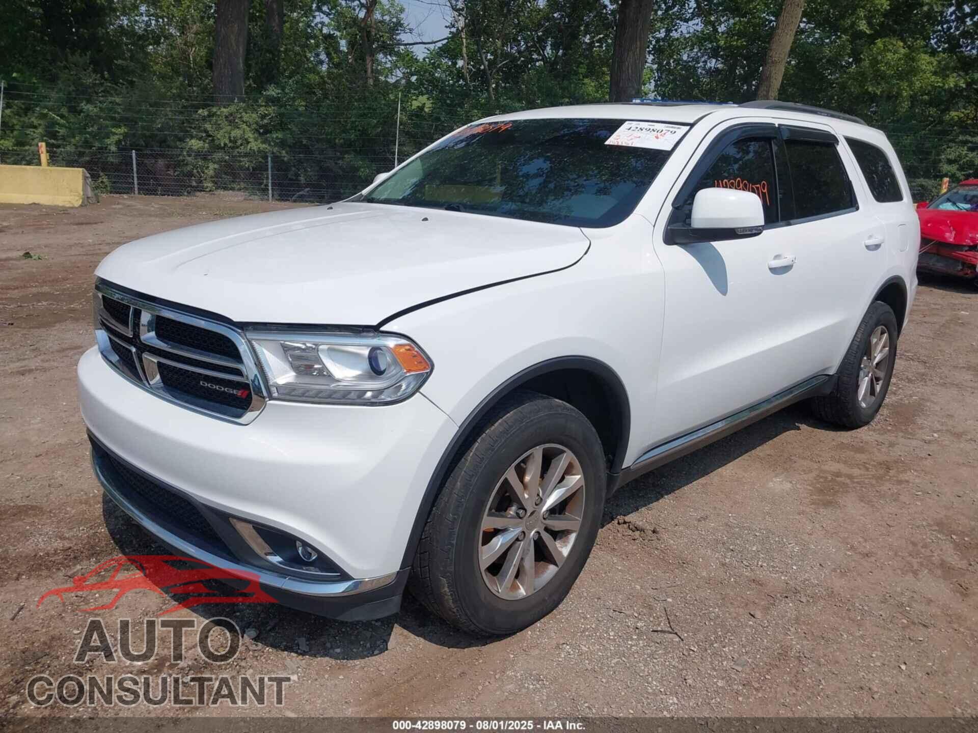 DODGE DURANGO 2015 - 1C4RDJDG5FC114429