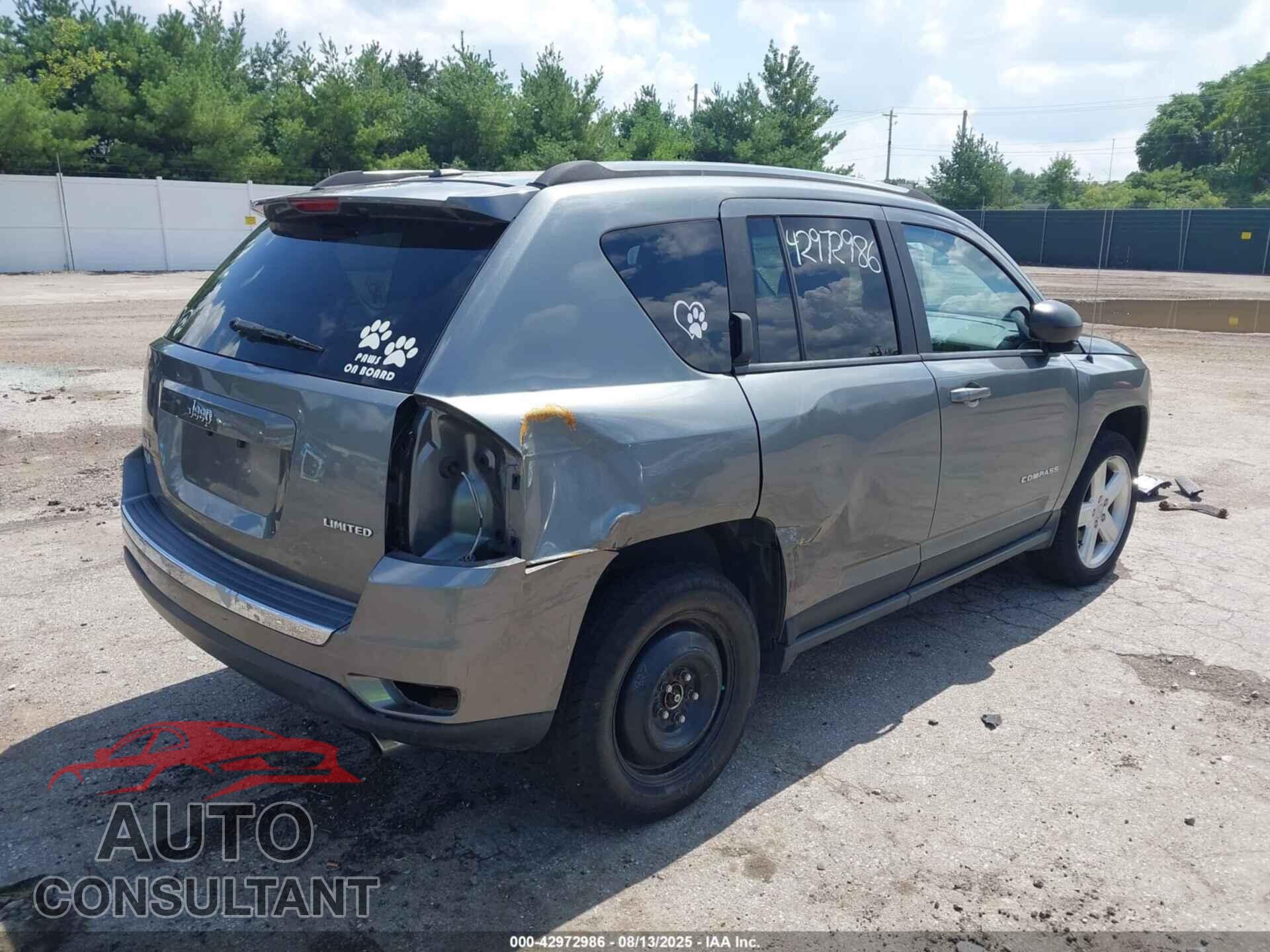 JEEP COMPASS 2012 - 1C4NJDCB5CD603823