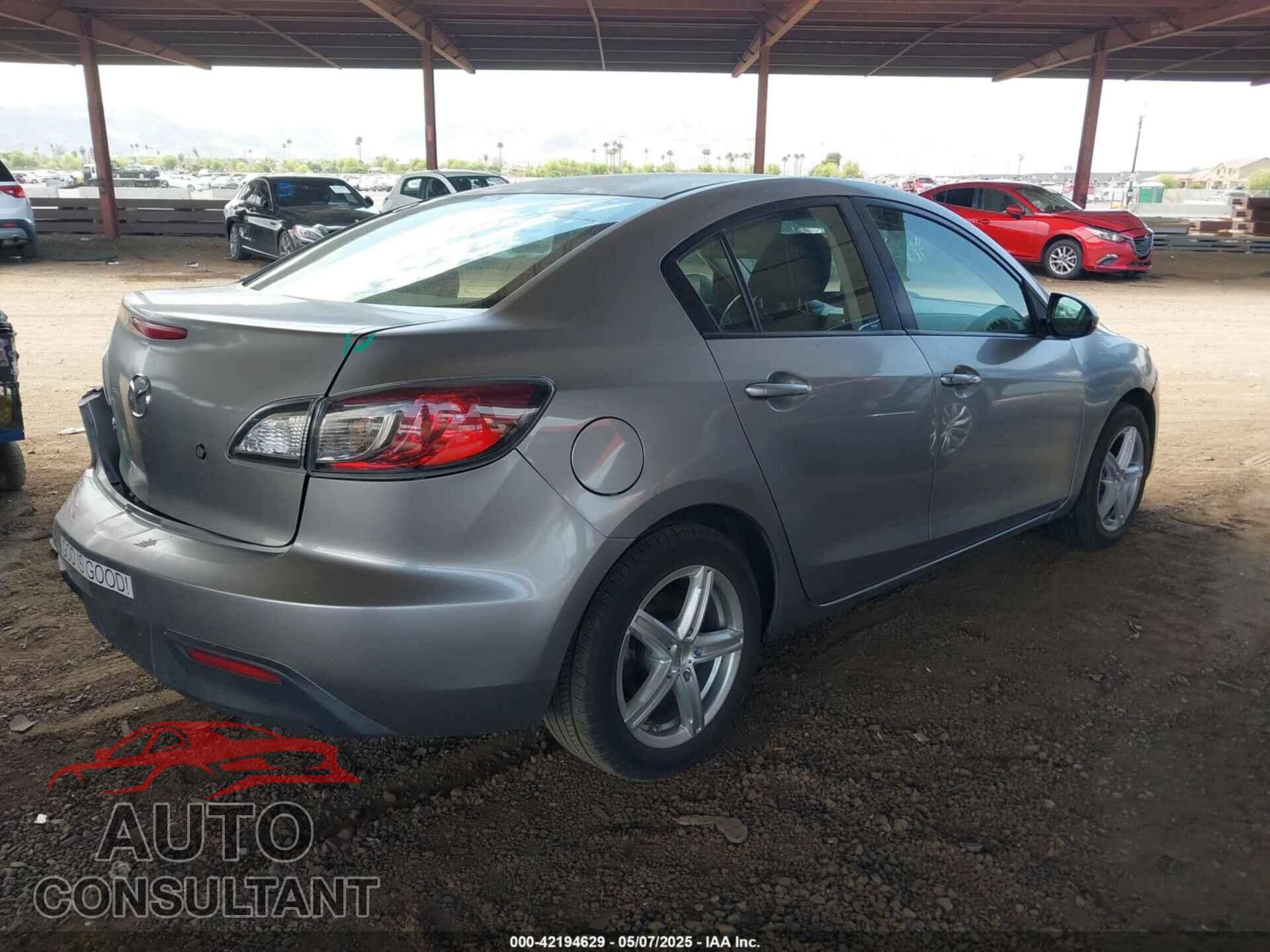 MAZDA MAZDA3 2011 - JM1BL1UG6B1394792