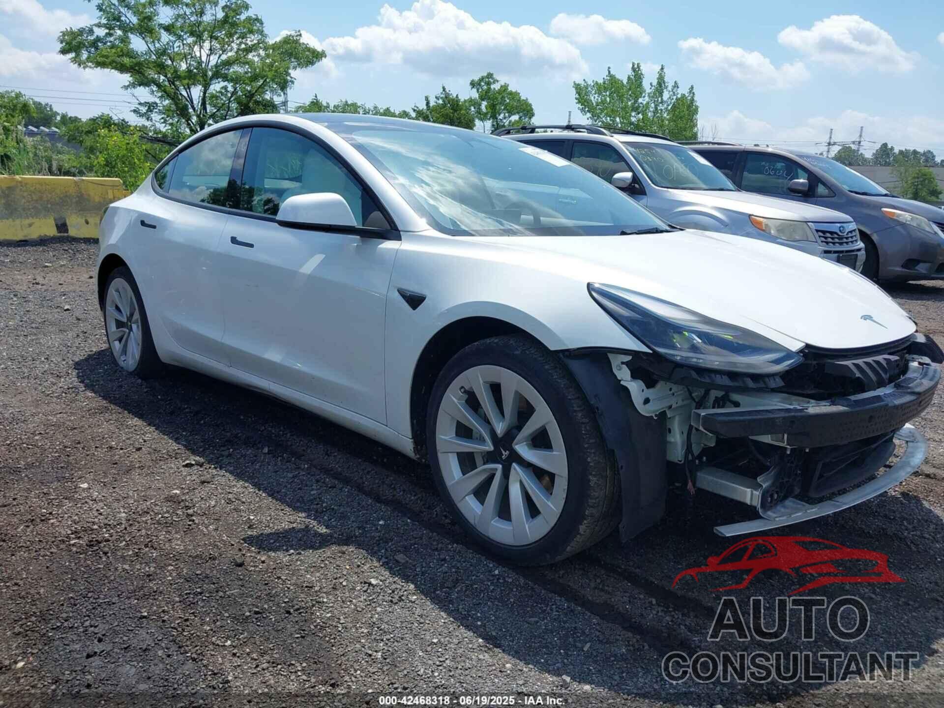 TESLA MODEL 3 2022 - 5YJ3E1EA2NF353869