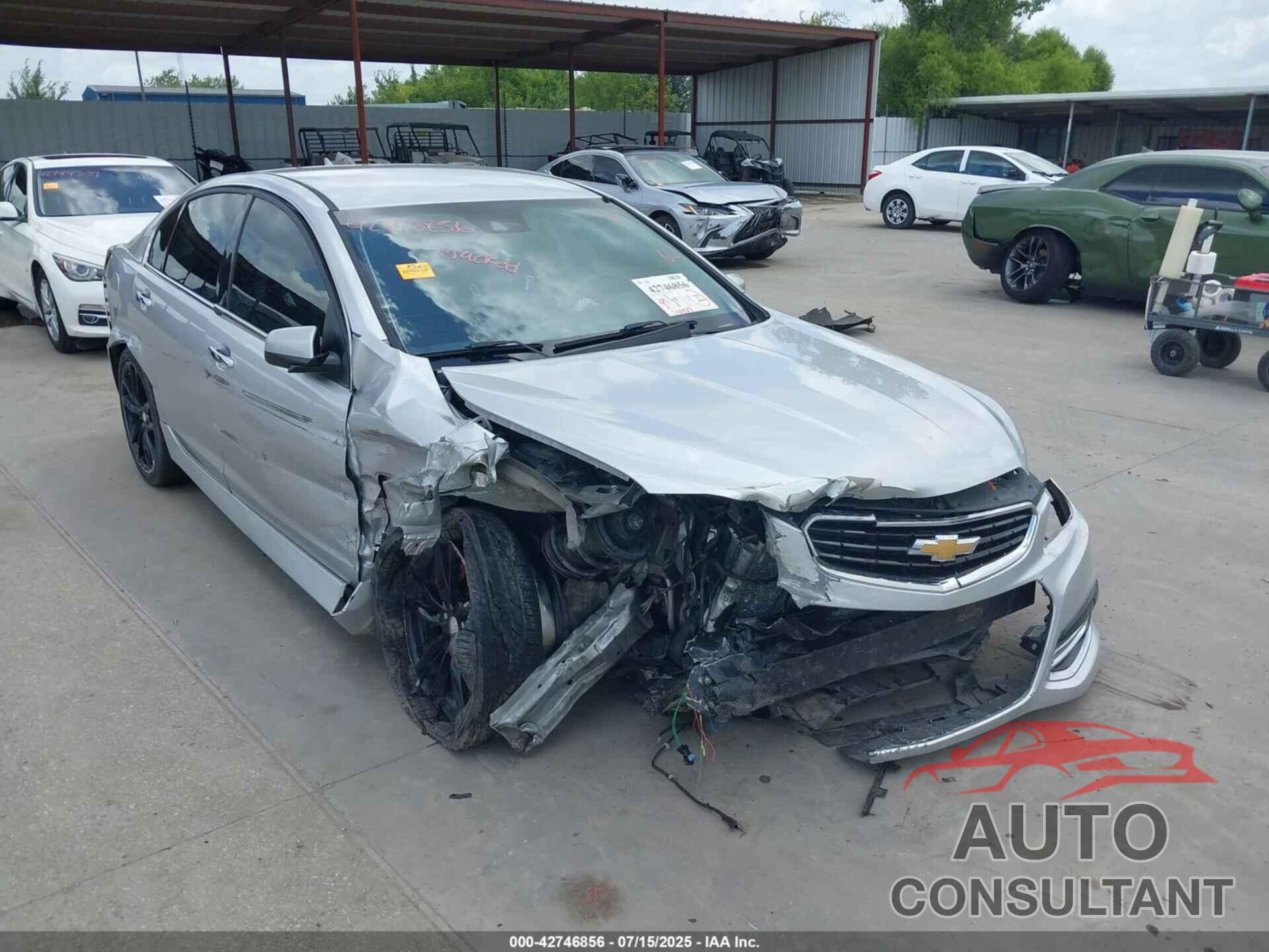 CHEVROLET SS 2014 - 6G3F15RW7EL961358