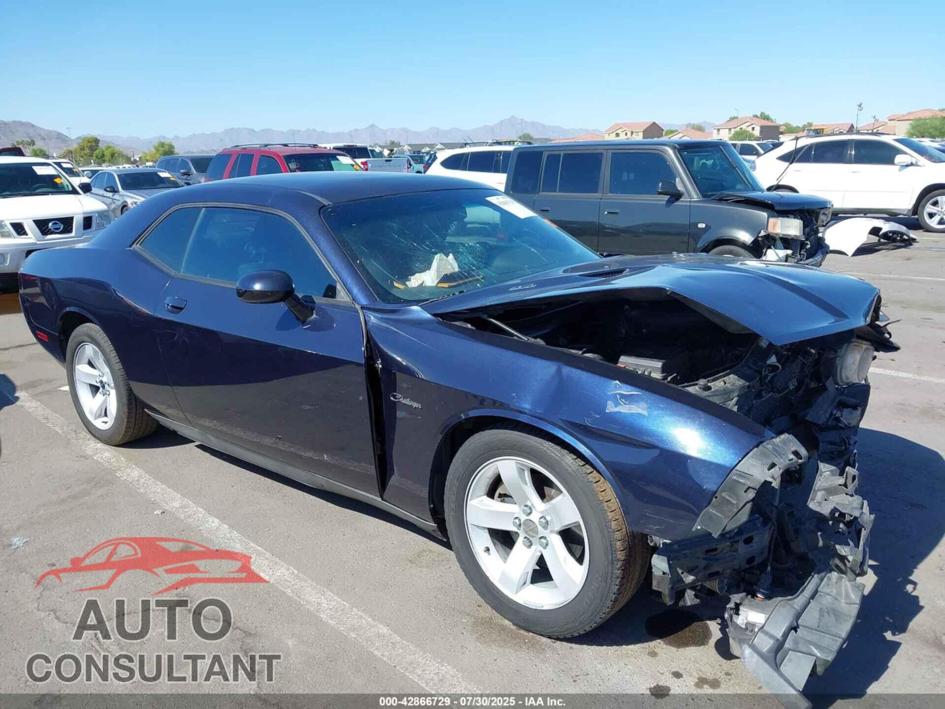 DODGE CHALLENGER 2012 - 2C3CDYAG4CH246565