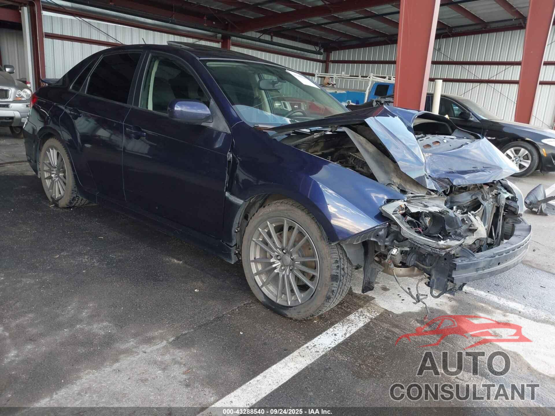 SUBARU IMPREZA WRX 2013 - JF1GV7F6XDG018254
