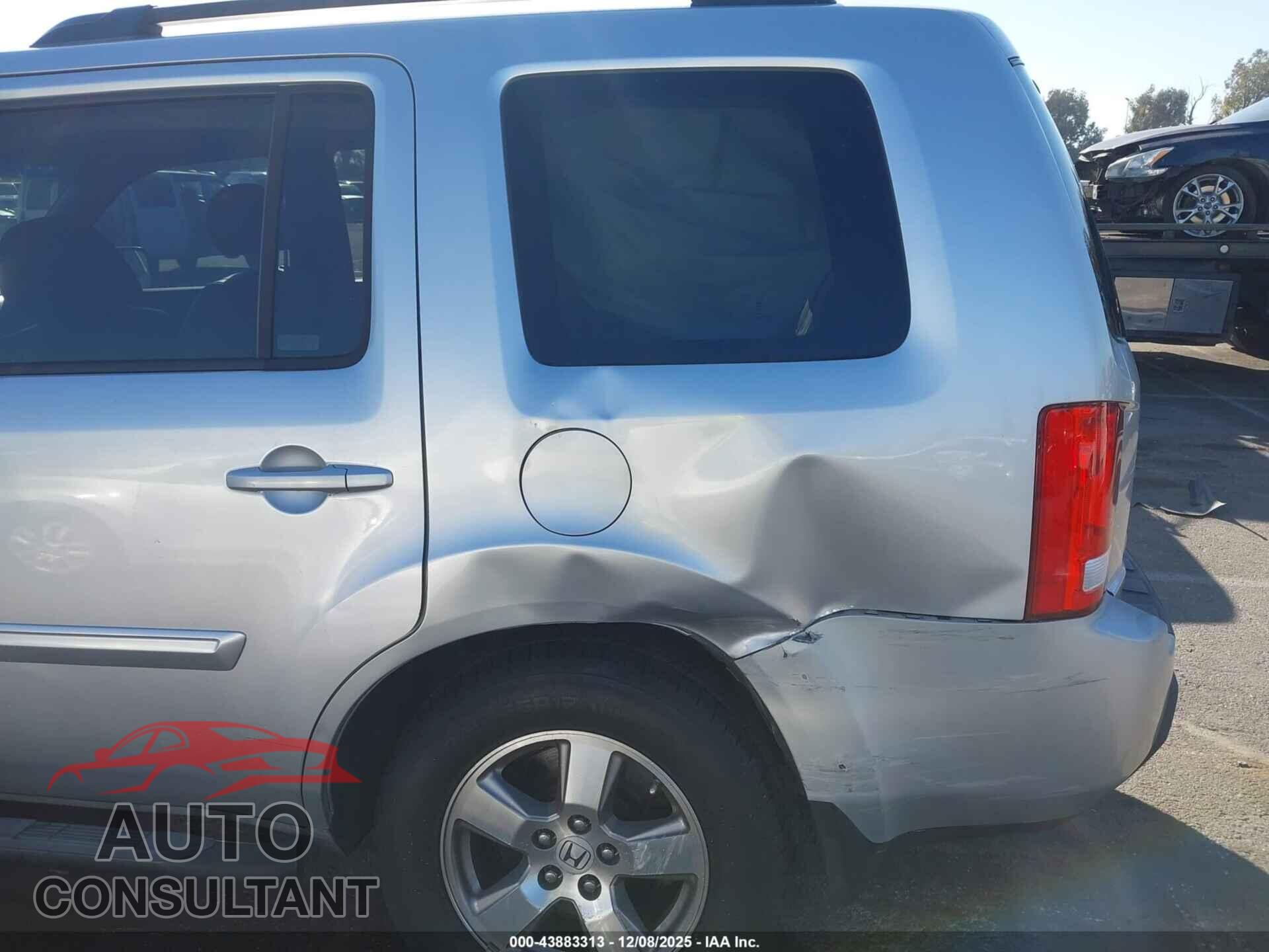 HONDA PILOT 2009 - 5FNYF38539B018560