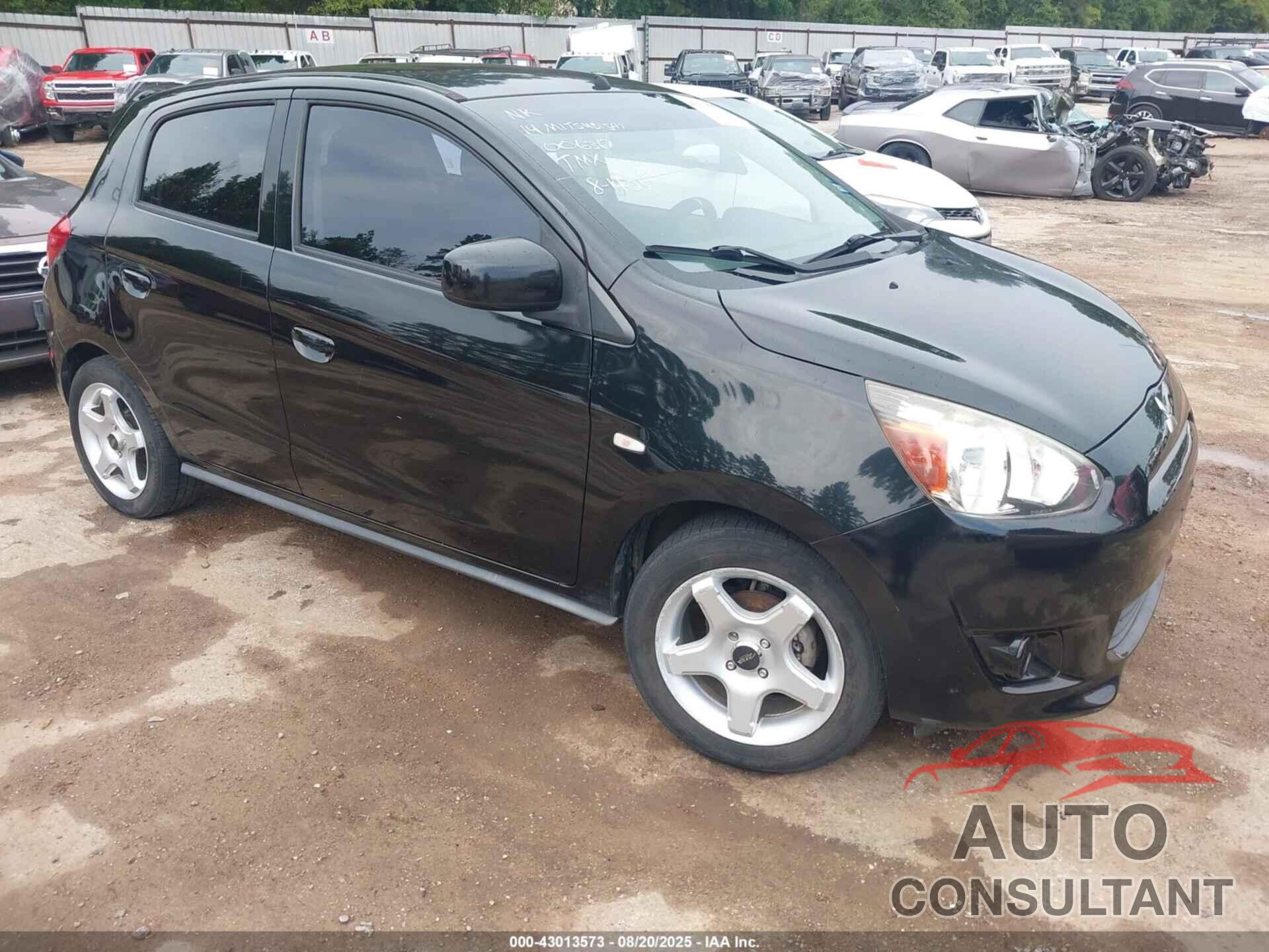MITSUBISHI MIRAGE 2014 - ML32A3HJ6EH006367