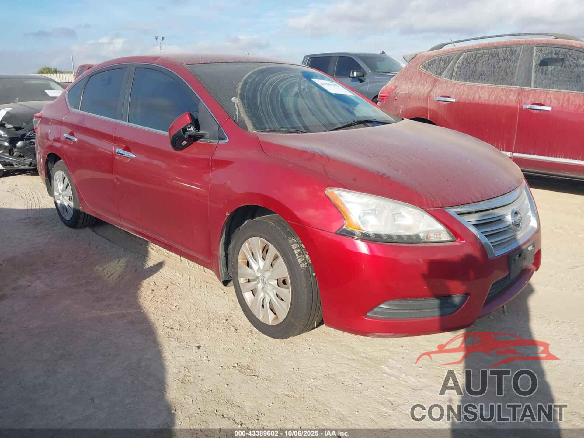 NISSAN SENTRA 2015 - 3N1AB7AP2FL650806