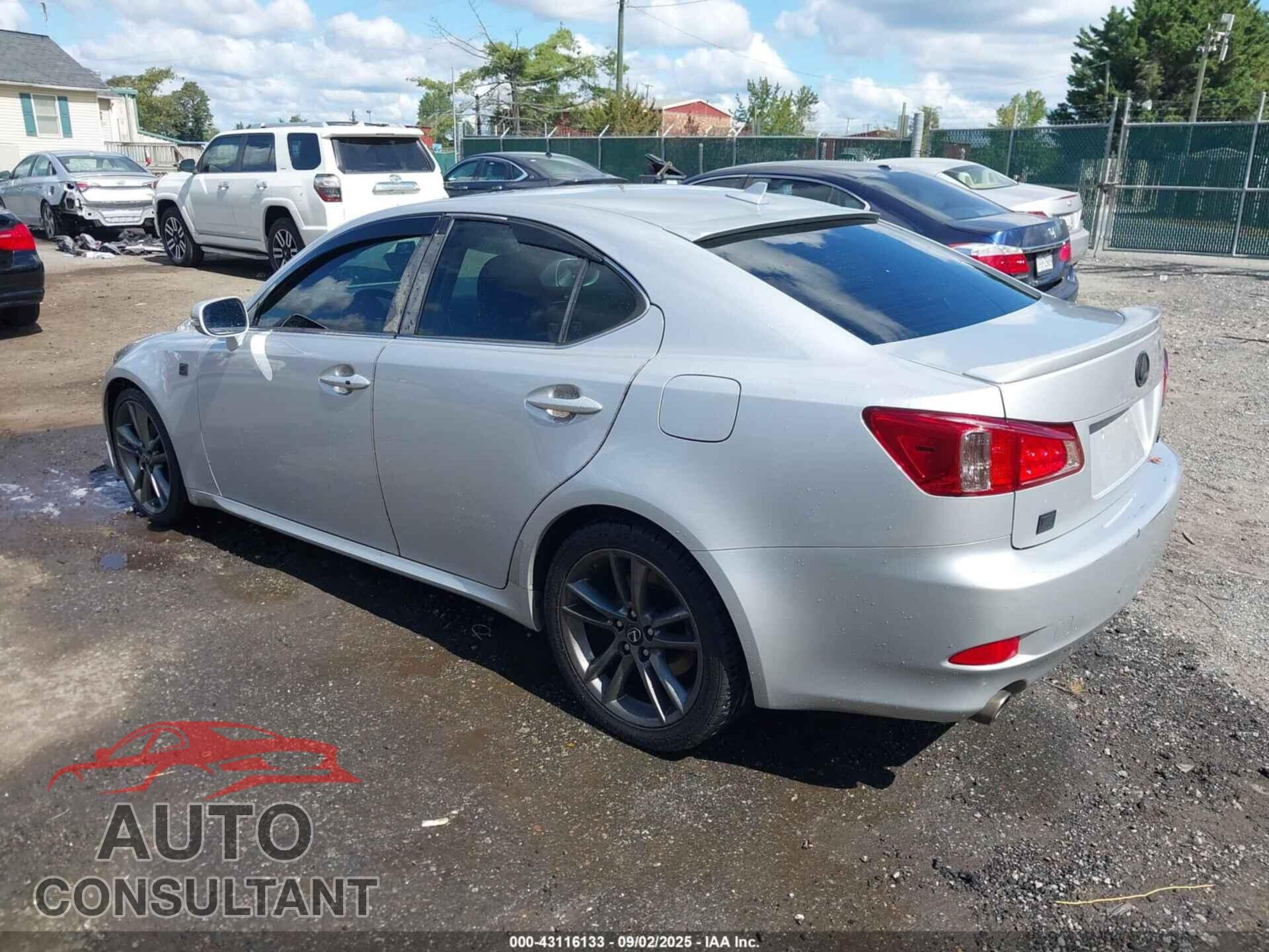 LEXUS IS 250 2011 - JTHBF5C29B5149884