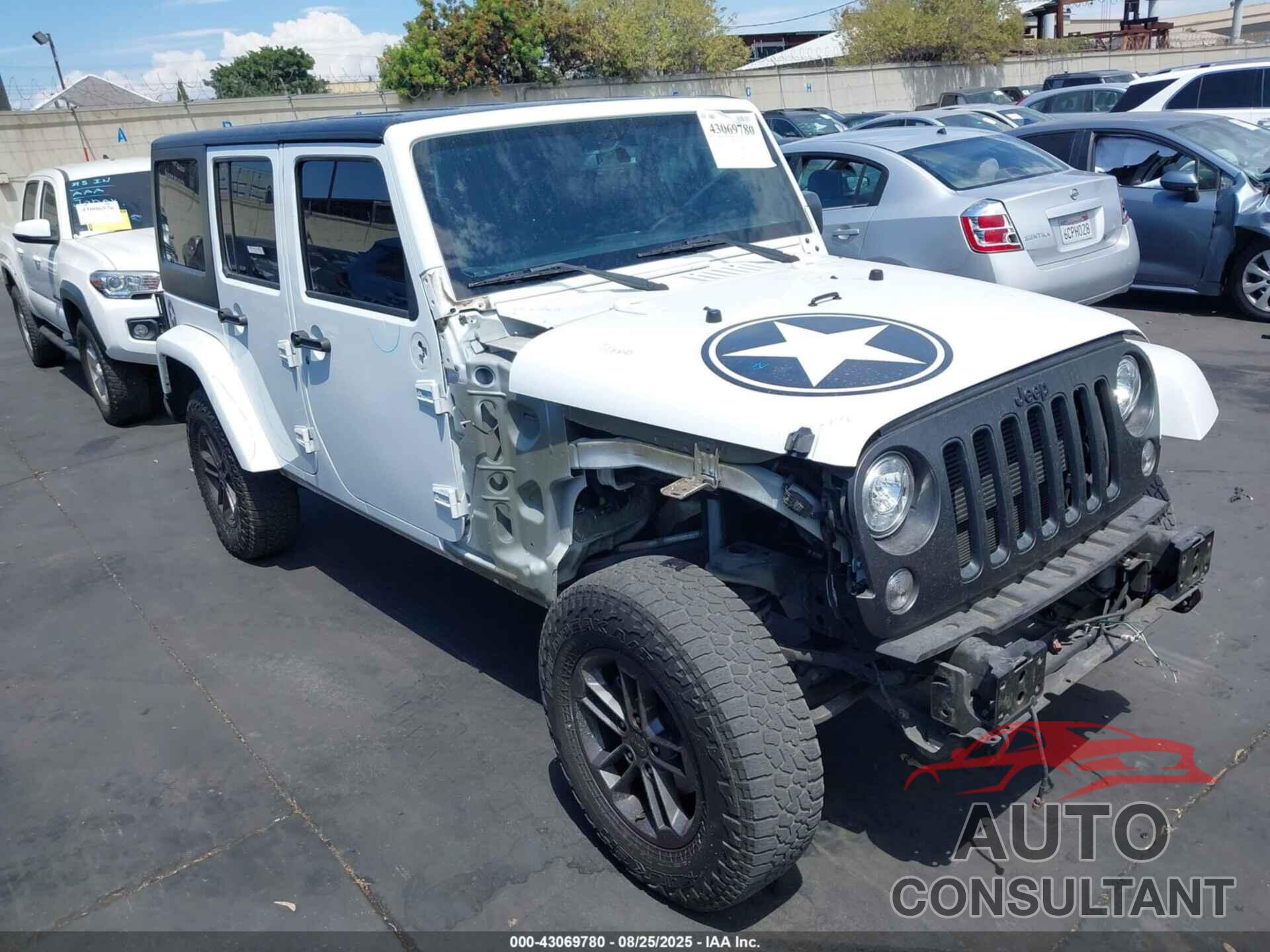 JEEP WRANGLER JK UNLIMITED 2018 - 1C4BJWDG2JL868811