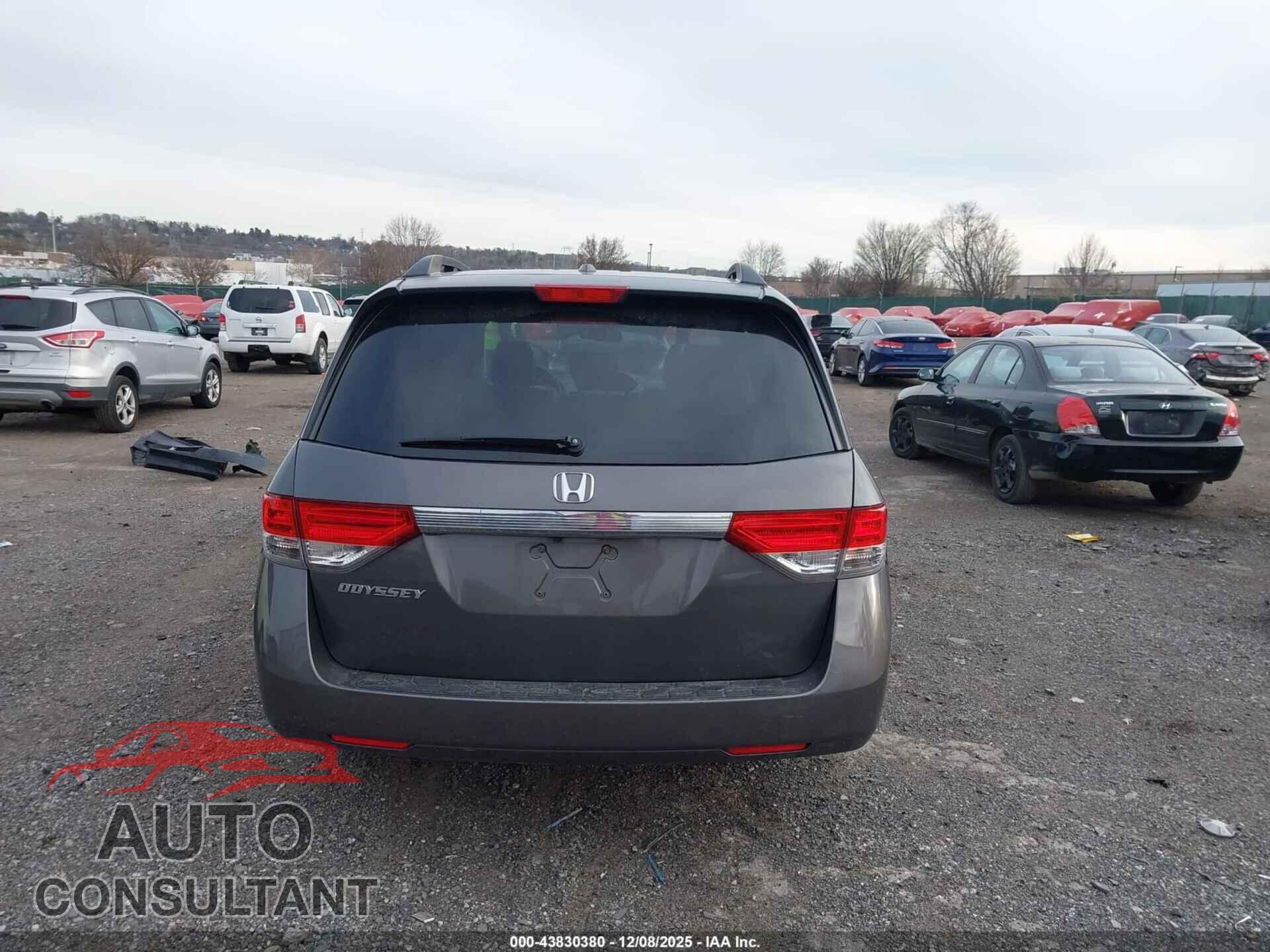 HONDA ODYSSEY 2016 - 5FNRL5H69GB016407