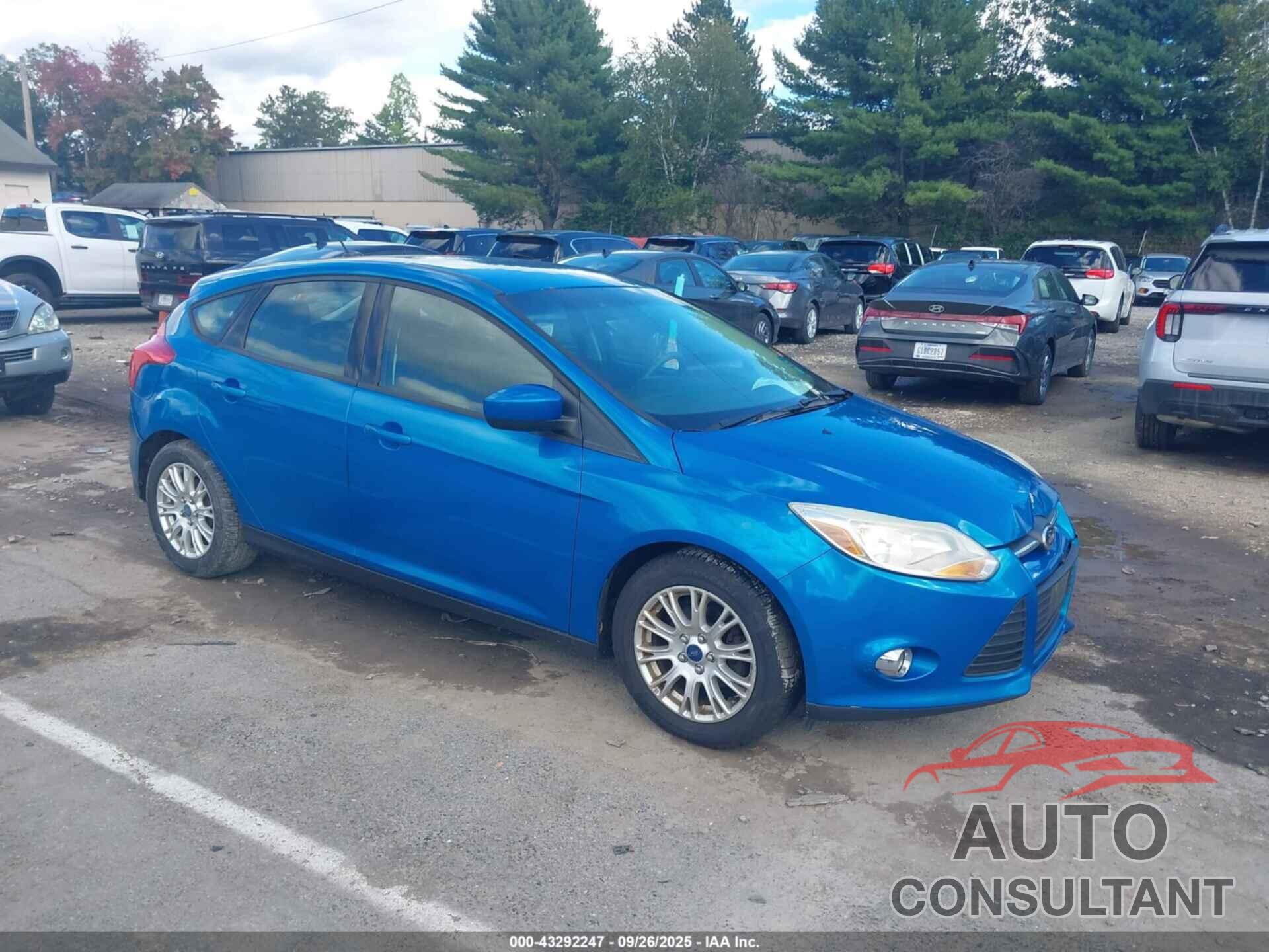 FORD FOCUS 2012 - 1FAHP3K26CL397401